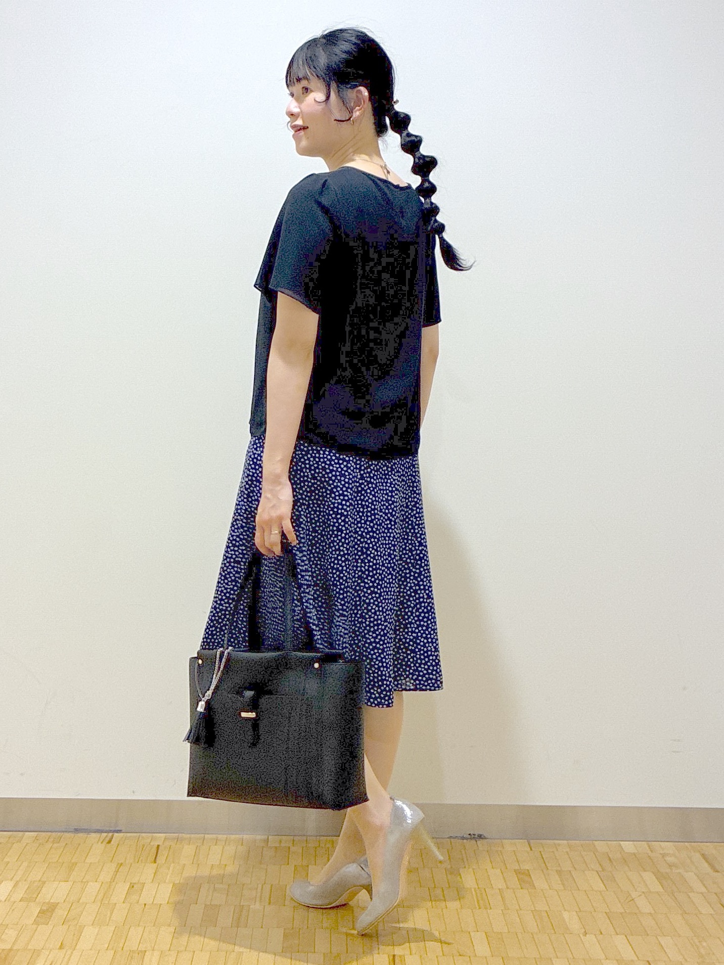  beni_gingerさんの「Reflect｜【UVカット／接触冷感】五分袖シフォンブラウス」を使ったコーディネート