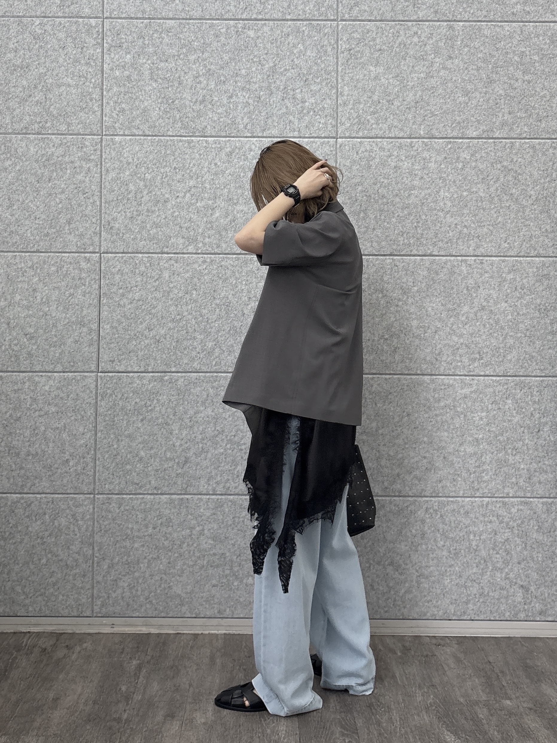 kotakiさんの「INDIVI｜Comfy SET UP｜ハーフスリーブジャケット【セットアップ対応／通勤／接触冷感／UVカット】」を使ったコーディネート