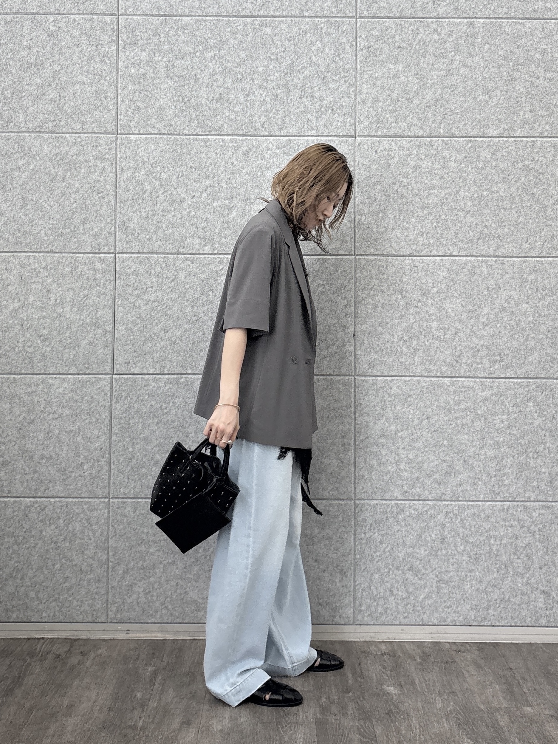 kotakiさんの「INDIVI｜Comfy SET UP｜ハーフスリーブジャケット【セットアップ対応／通勤／接触冷感／UVカット】」を使ったコーディネート
