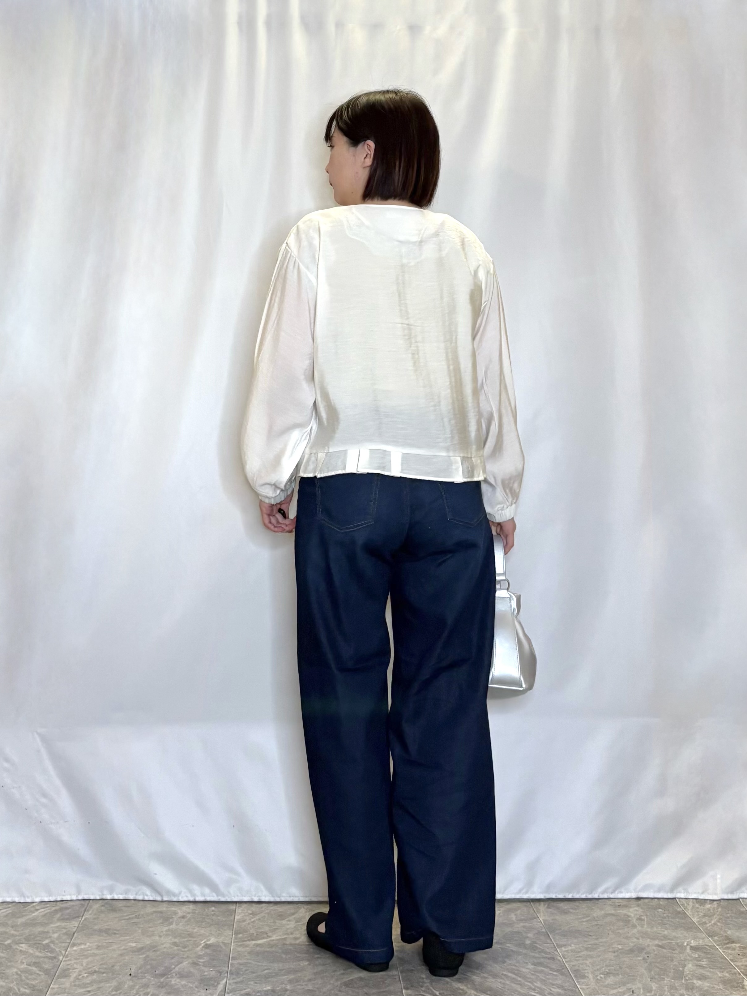 ネリさんの「SHOO･LA･RUE｜【前後2WAY/洗濯機可/S-LL】レースデザインタンクトップ」を使ったコーディネート