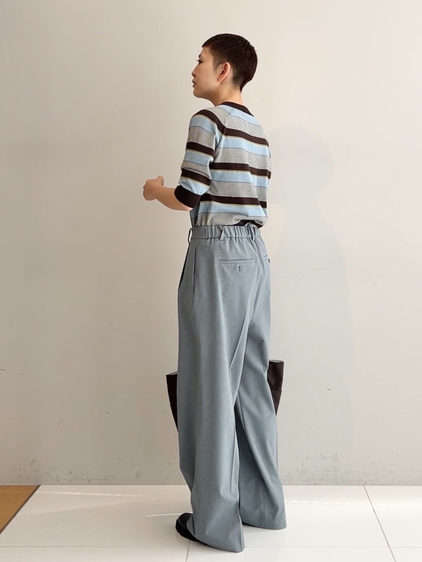OCHIAIさんの「DRESSTERIOR｜【otonaMUSE5月号掲載／セットアップ可】ウォッシャブルワイドタックパンツ」を使ったコーディネート