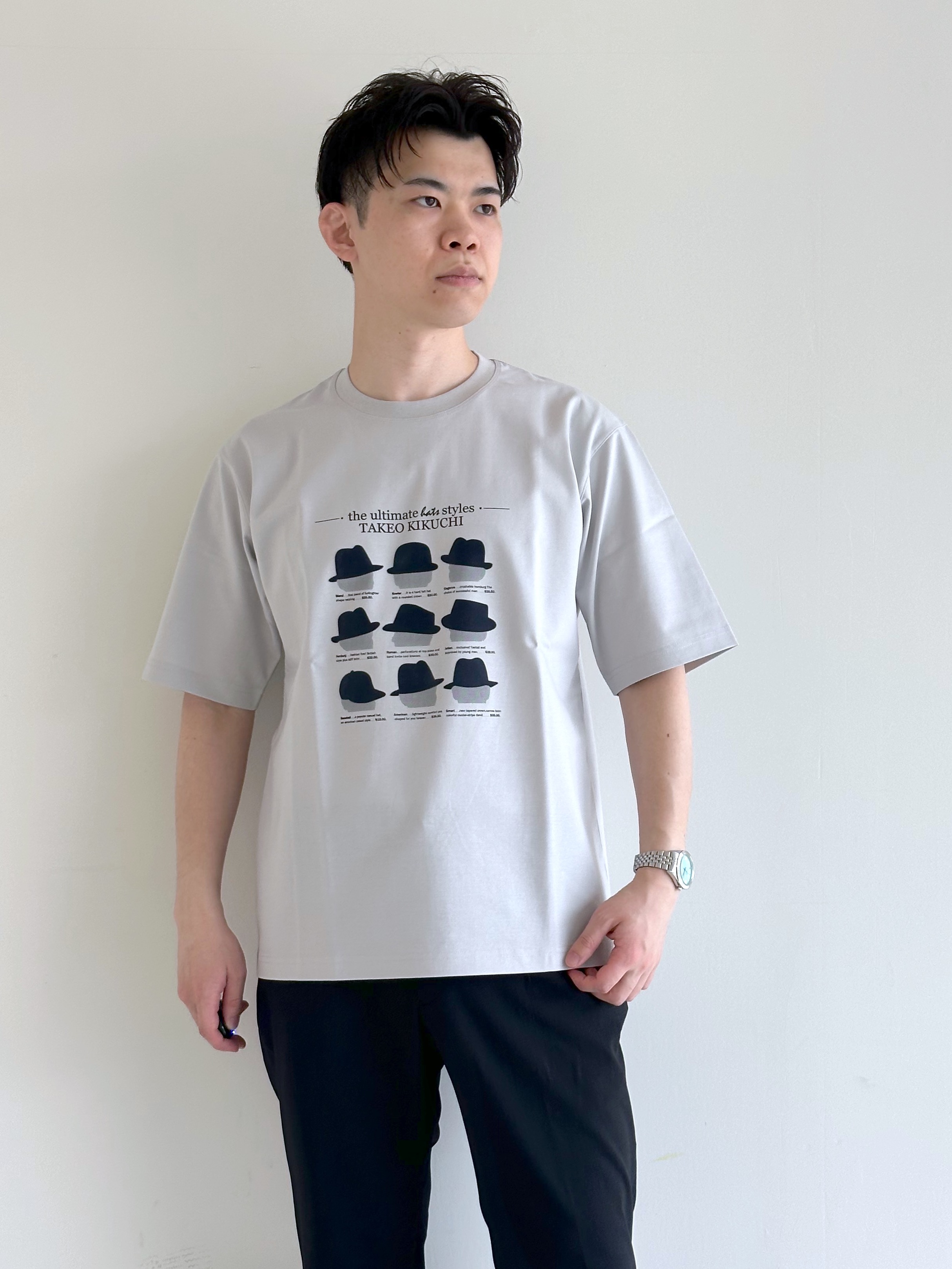 イッシーさんの「TAKEO KIKUCHI｜【撥水・洗える・シワになりにくい】 リランチェ（R） シャツ」を使ったコーディネート