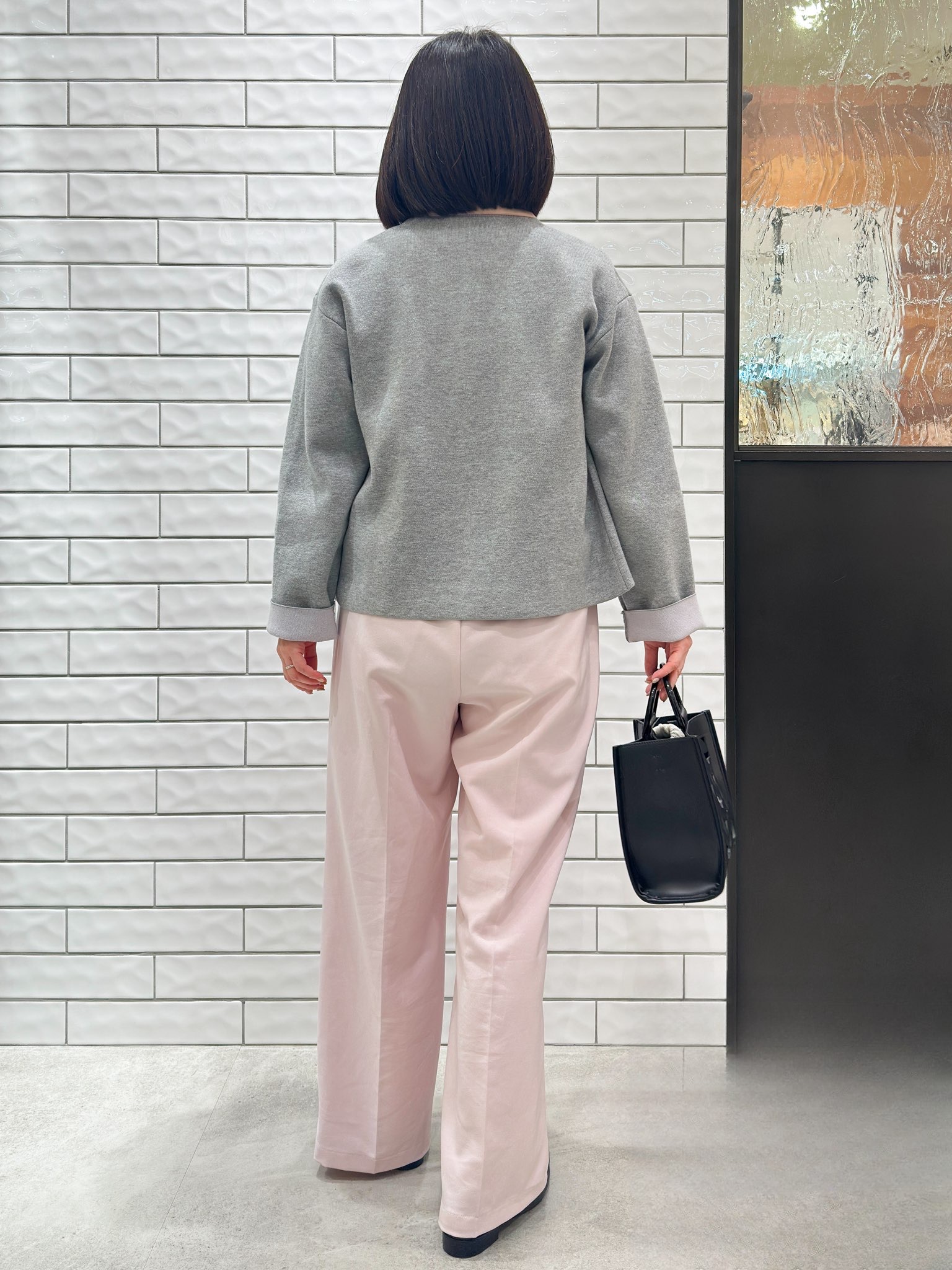 Minさんの「OPAQUE.CLIP｜スナップボタンニットカーディガン【洗濯機OK】」を使ったコーディネート