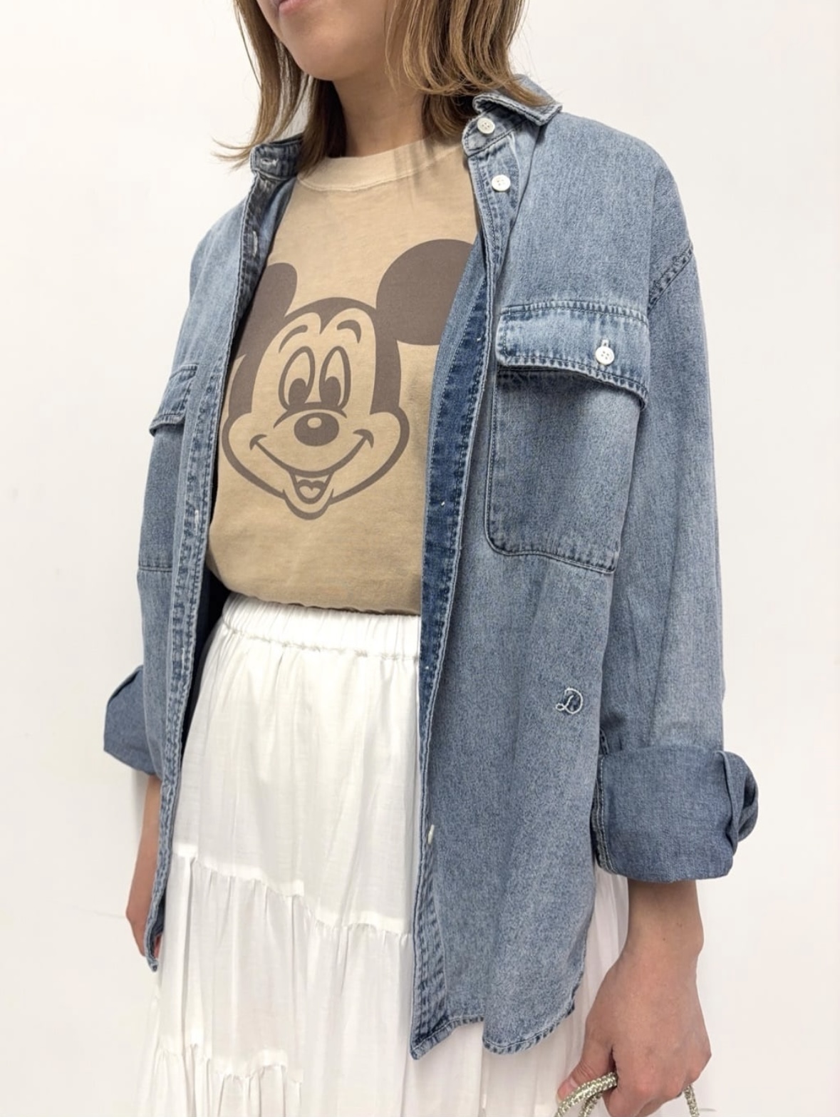 Nishijimaさんの「DRESSTERIOR｜【再入荷】コットンボイルティアードスカート」を使ったコーディネート