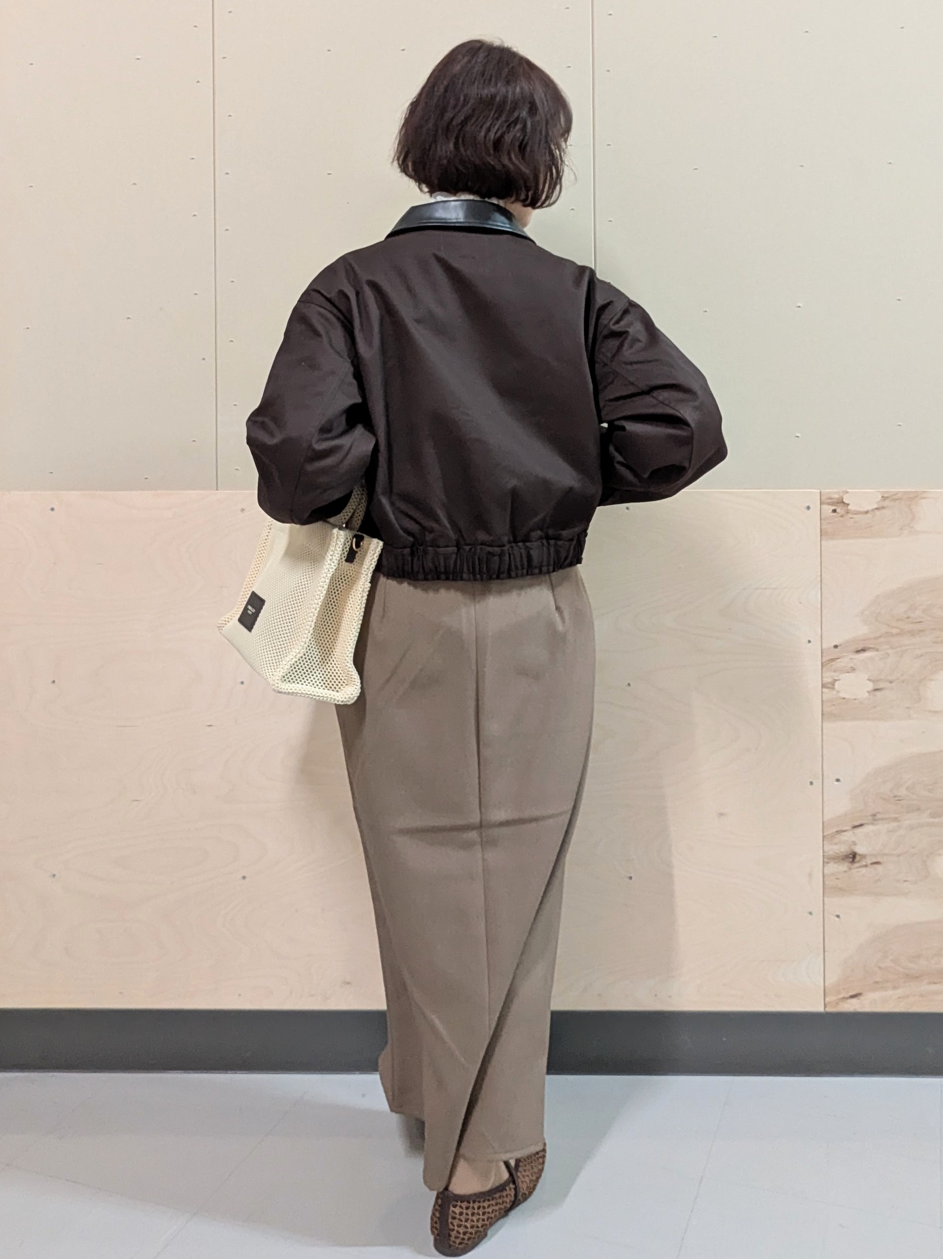 mamさんの「OPAQUE.CLIP｜【Dickies(R)&times;OPAQUE.CLIP】ステンカラーブルゾン」を使ったコーディネート