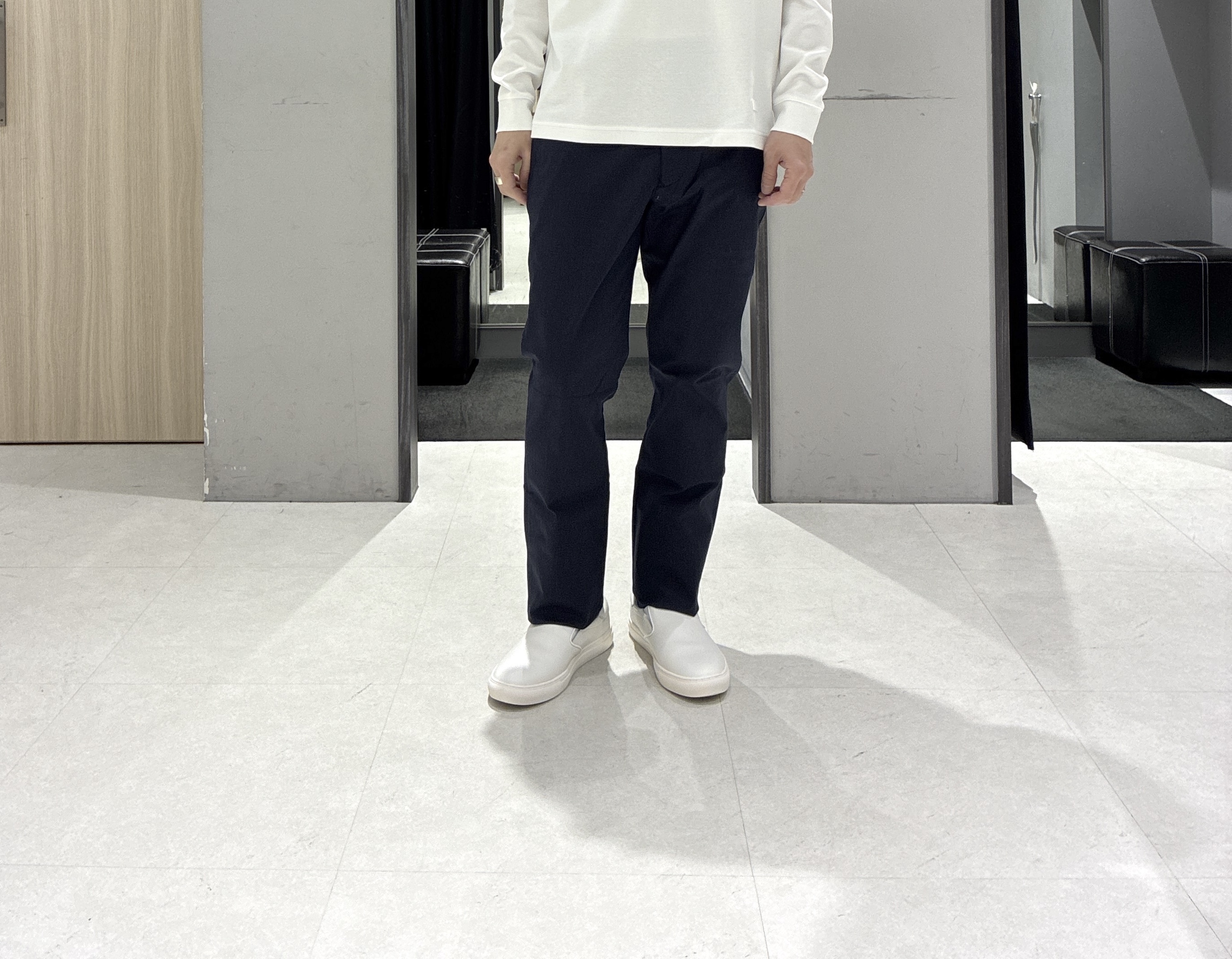 わいずみさんの「TAKEO KIKUCHI｜播州 ドビーストライプ フラワーシャツ」を使ったコーディネート