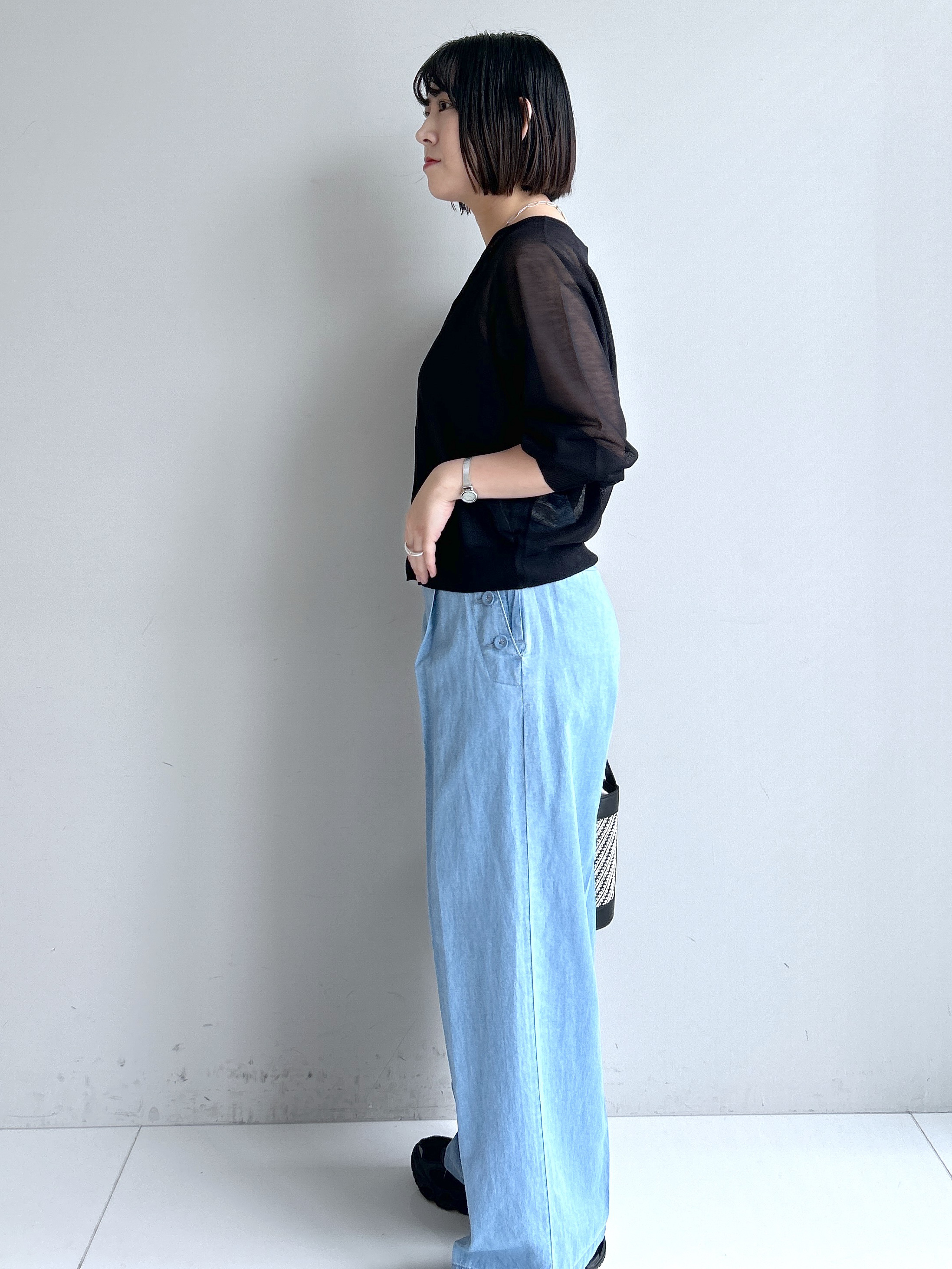 Hirokaさんの「Dessin｜お守りカーディガン -ウォッシャブル-」を使ったコーディネート
