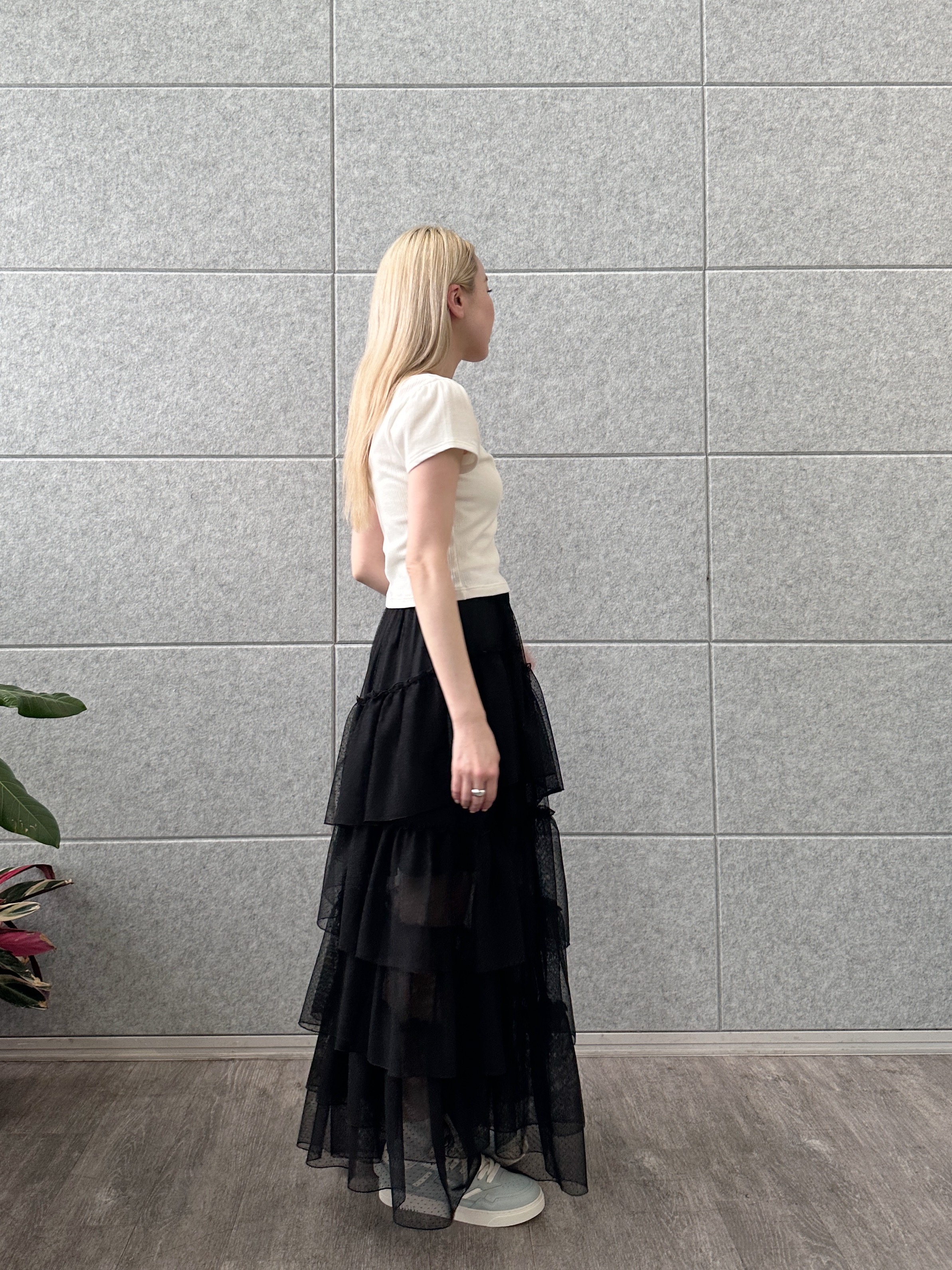 Buyer sakkoさんの「CODE A｜M everyday rib button tee」を使ったコーディネート
