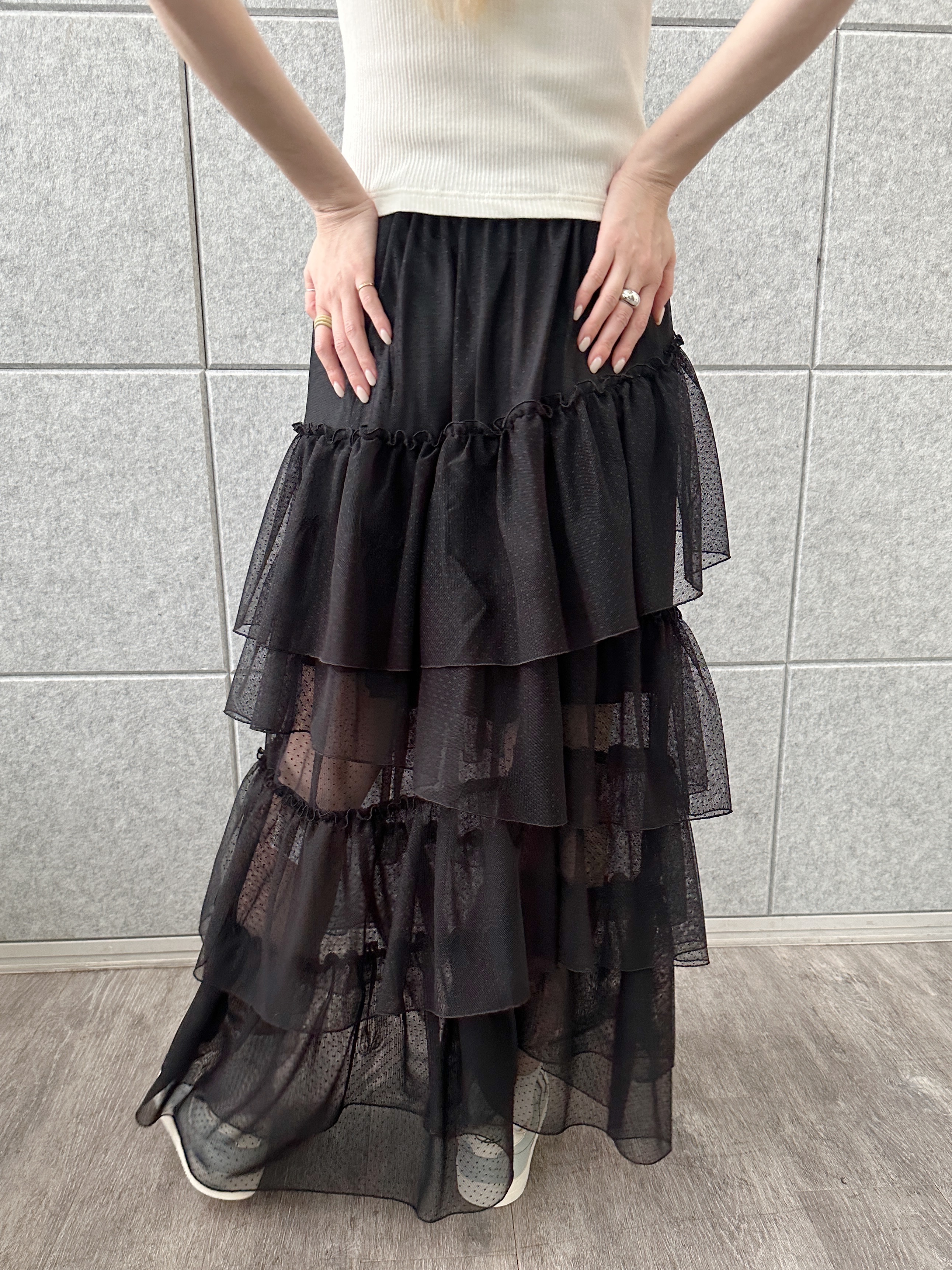 Buyer sakkoさんの「CODE A｜M everyday rib button tee」を使ったコーディネート