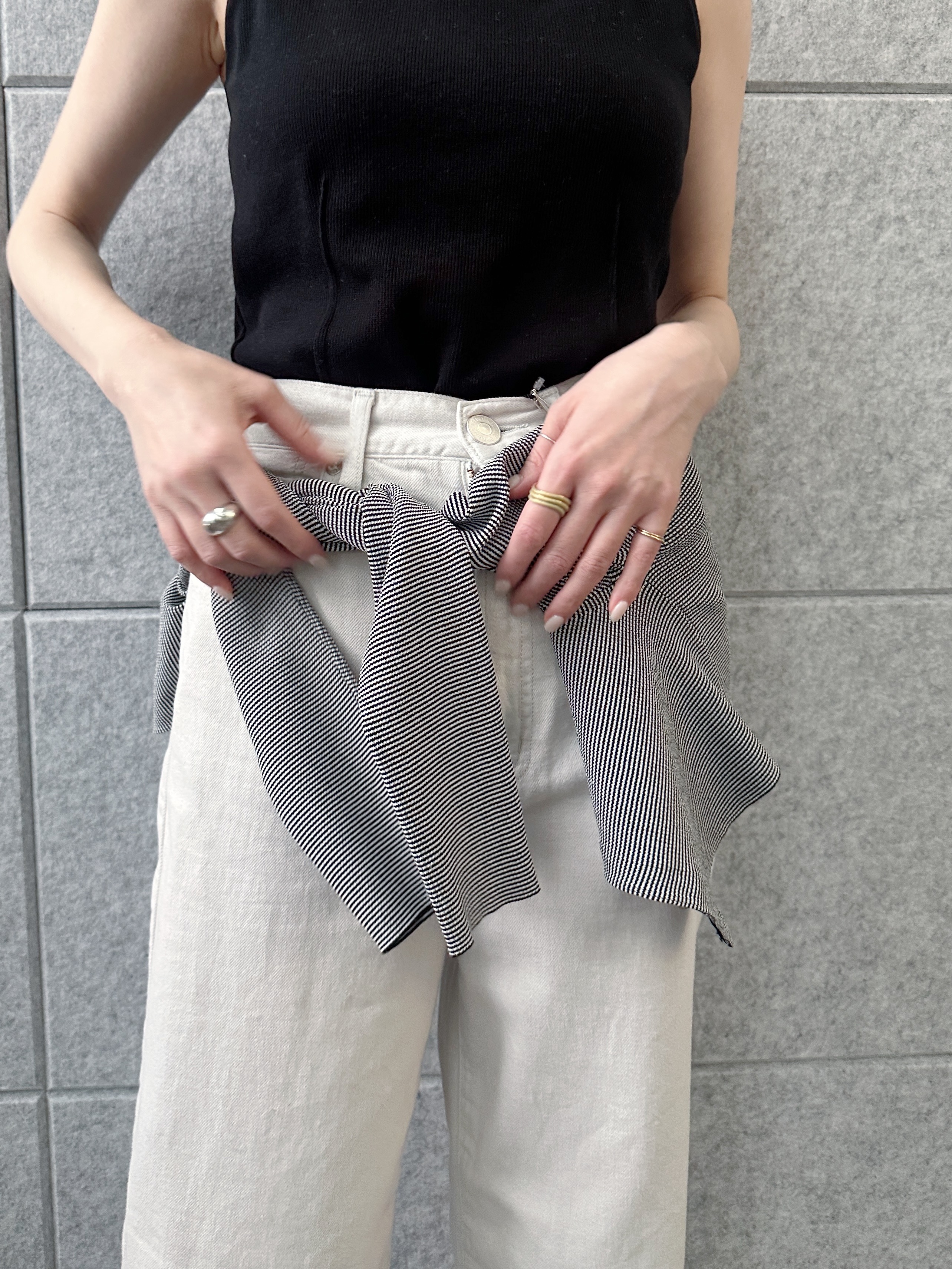 Buyer sakkoさんの「CODE A｜【Cup-in】edge line camisole」を使ったコーディネート