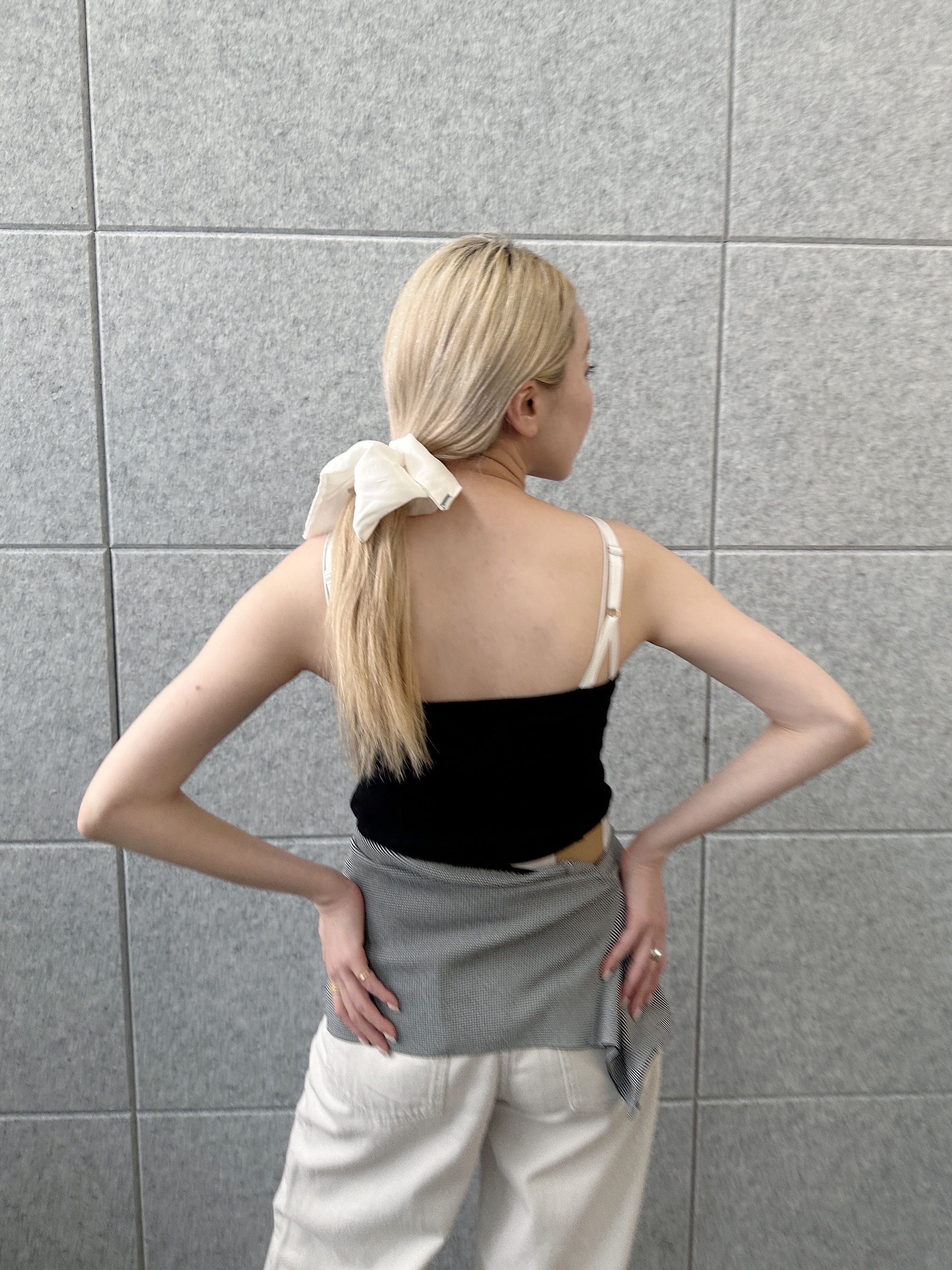 Buyer sakkoさんの「CODE A｜【Cup-in】edge line camisole」を使ったコーディネート