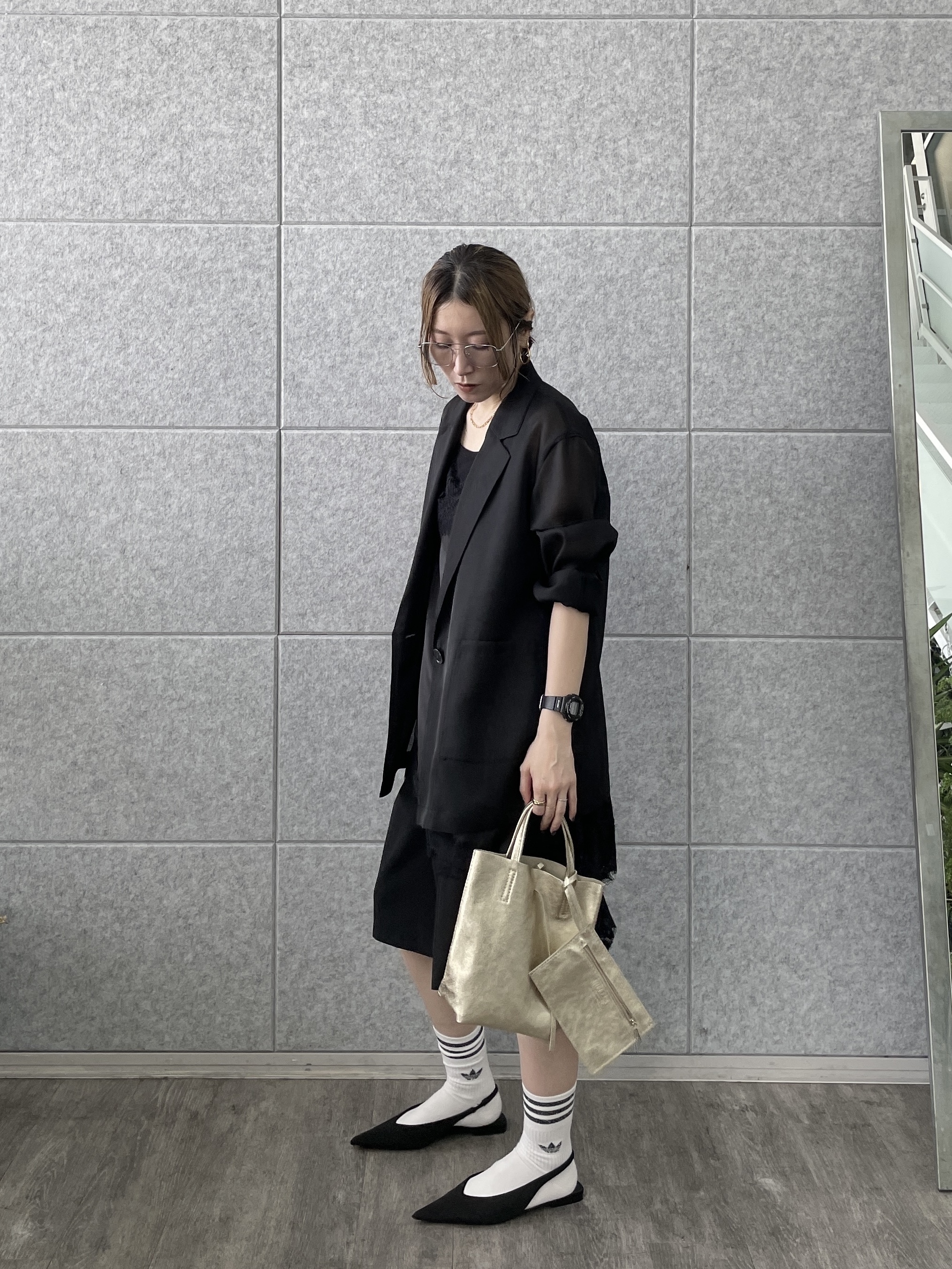 kotakiさんの「INDIVI｜Comfy SET UP｜ダブルブレストイージージャケット【セットアップ対応／通勤／カセット服／接触」を使ったコーディネート