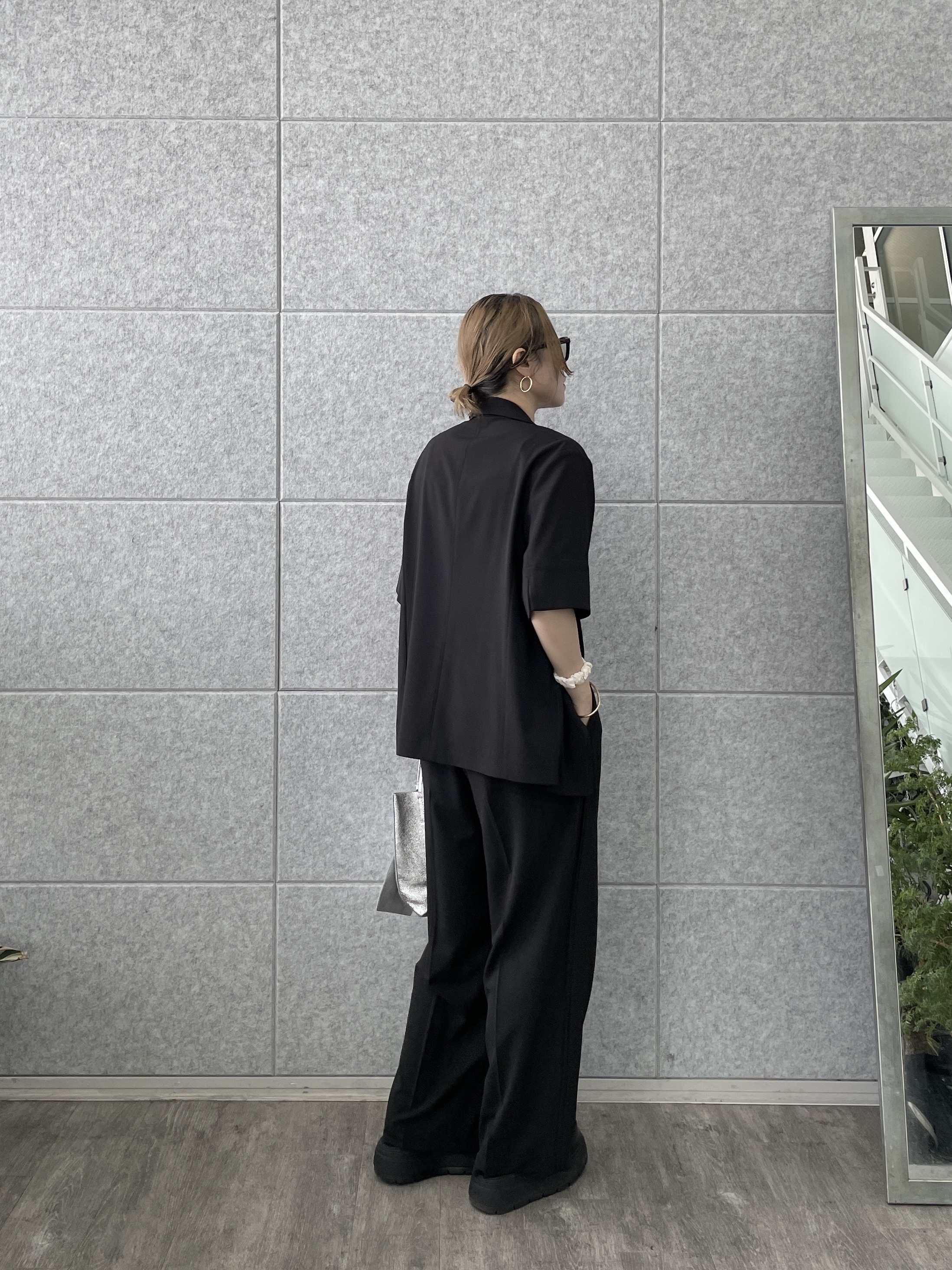 kotakiさんの「INDIVI｜Comfy SET UP｜ハーフスリーブジャケット【セットアップ対応／通勤／接触冷感／UVカット】」を使ったコーディネート
