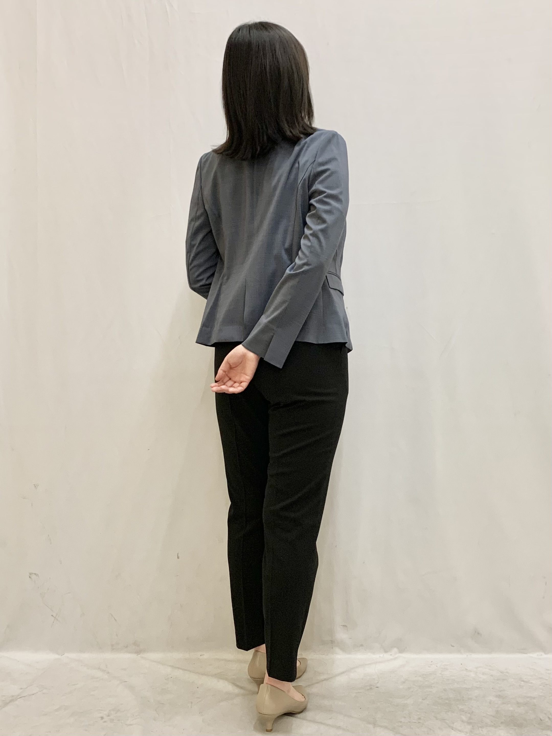 kasumiさんの「index｜【接触冷感／吸水速乾】セットアップ対応ストレッチテーラードジャケット《イージーアイロン／洗濯機OK／」を使ったコーディネート