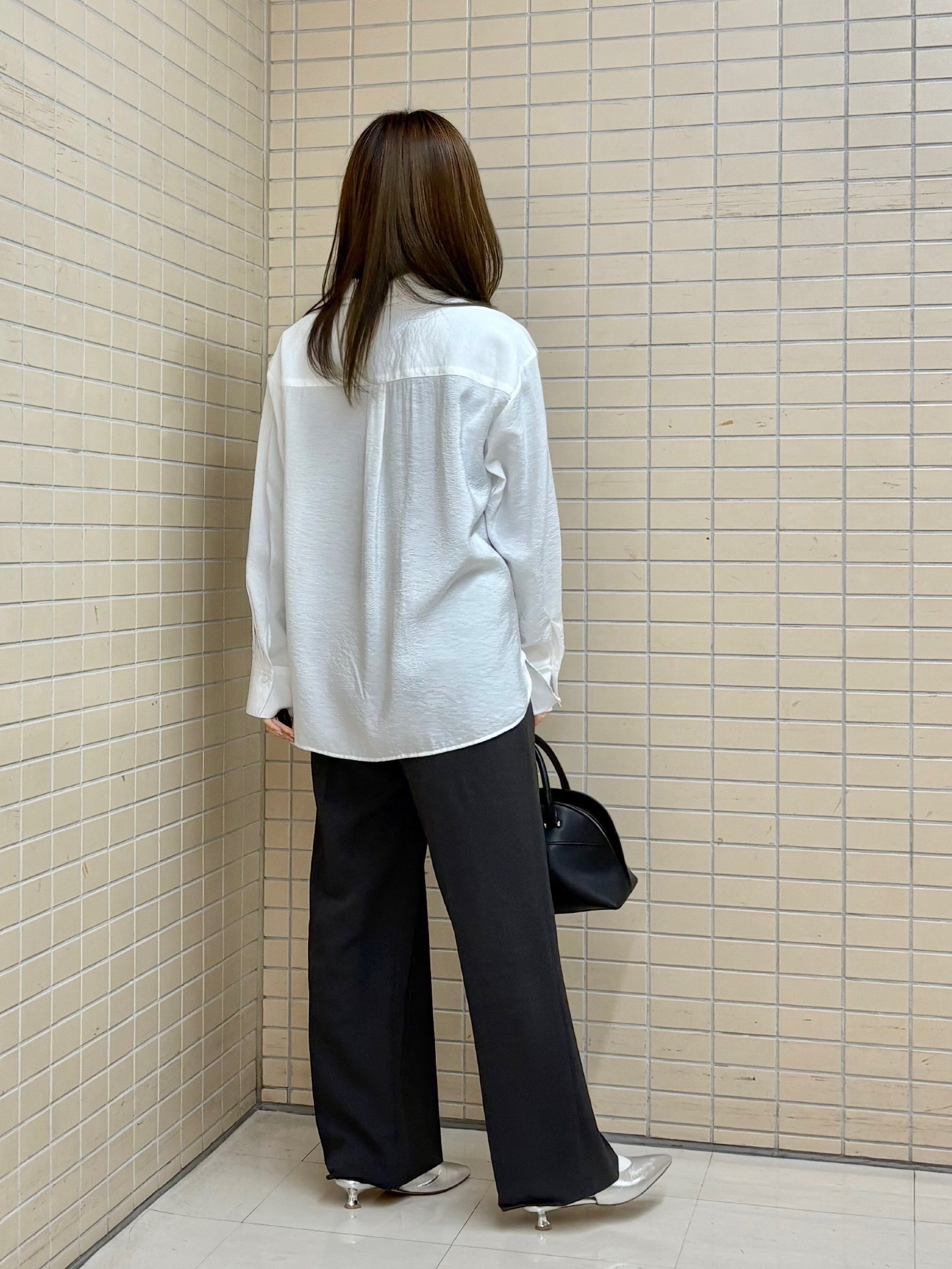 kyokaさんの「UNTITLED｜◆【洗える/接触冷感】リラックスボウタイブラウス」を使ったコーディネート