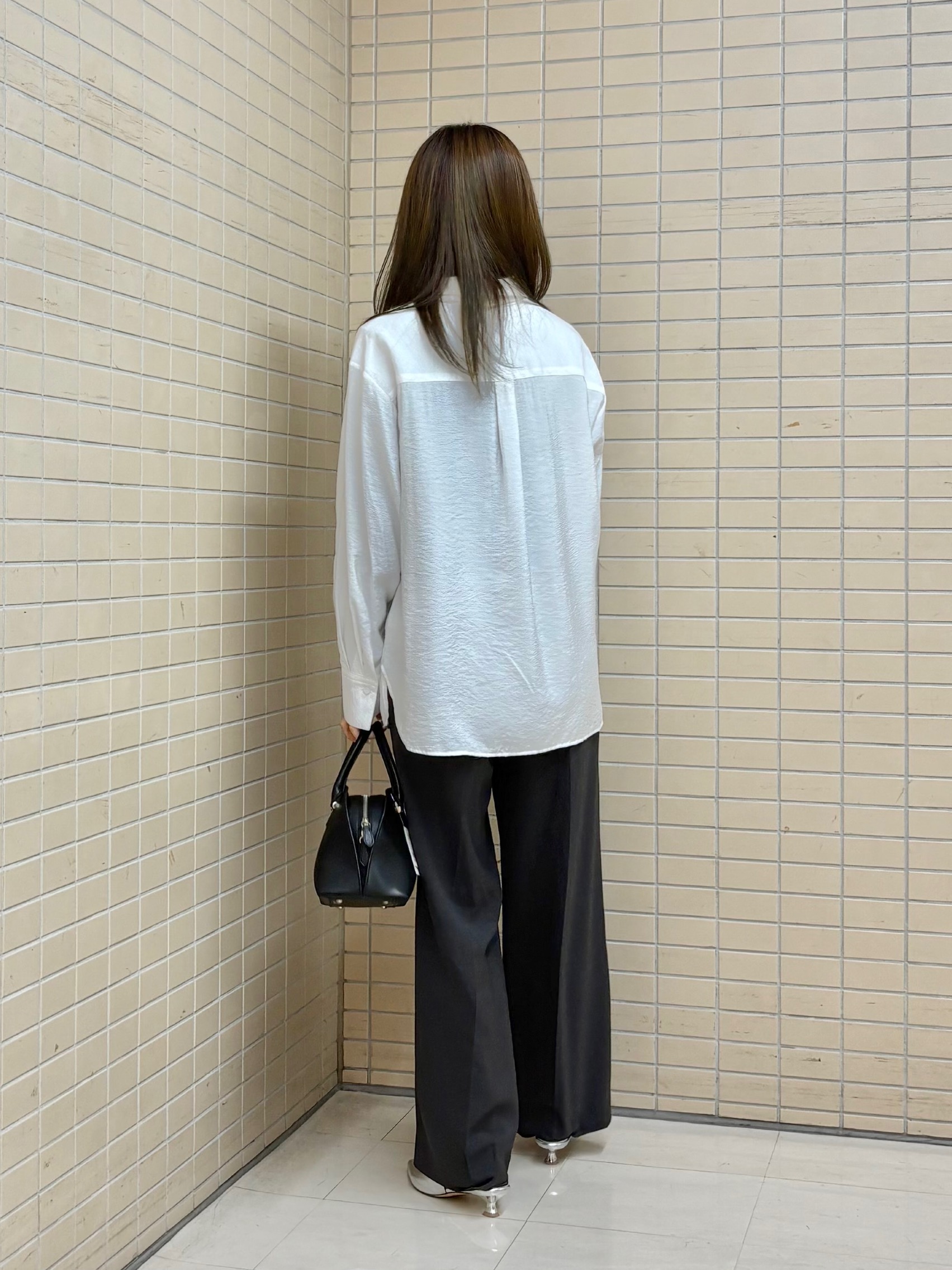 kyokaさんの「UNTITLED｜◆【洗える/接触冷感】リラックスボウタイブラウス」を使ったコーディネート