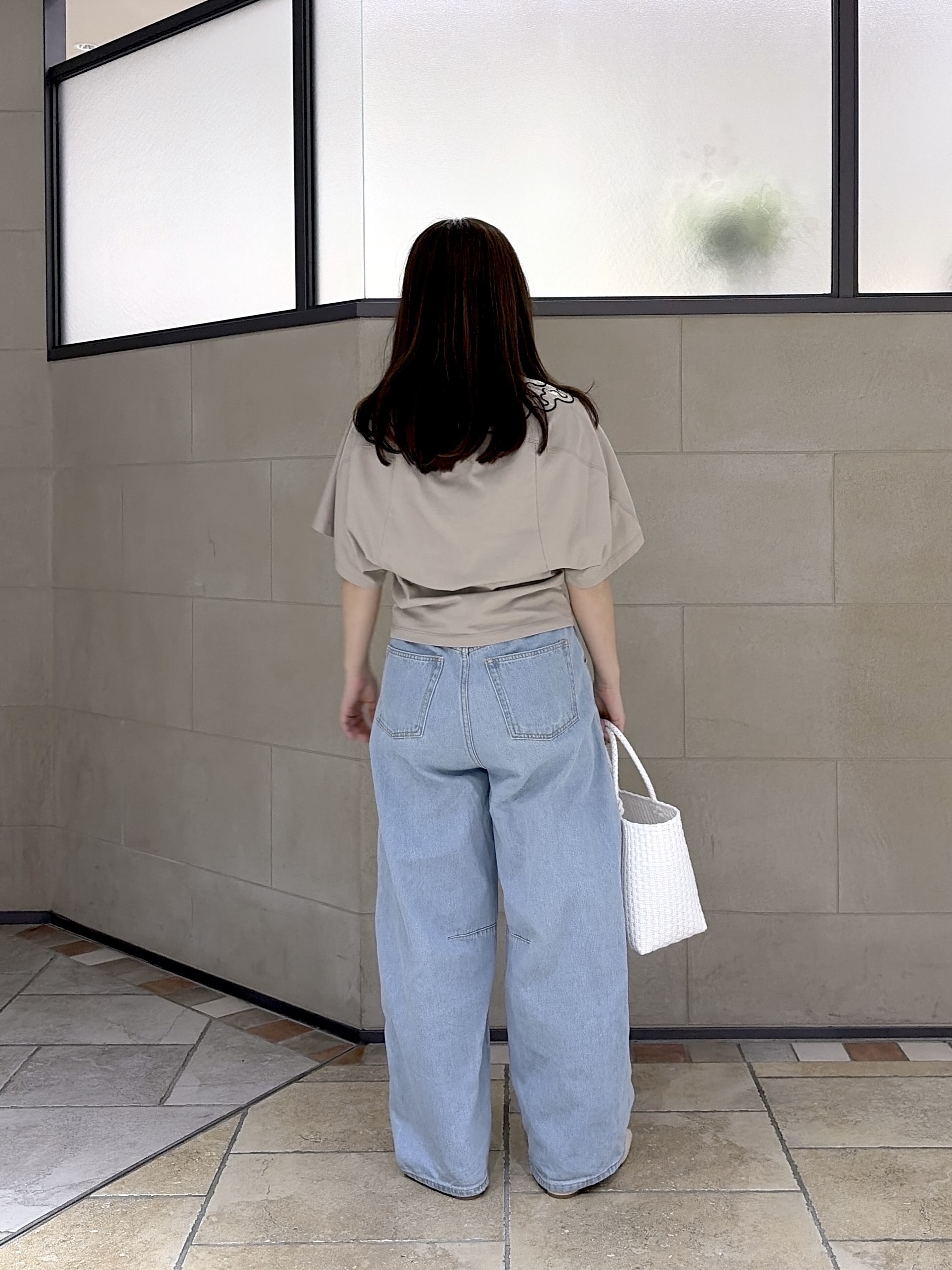 よねさんの「INDIVI｜【UVカット】ラグランフォルムカットソー」を使ったコーディネート