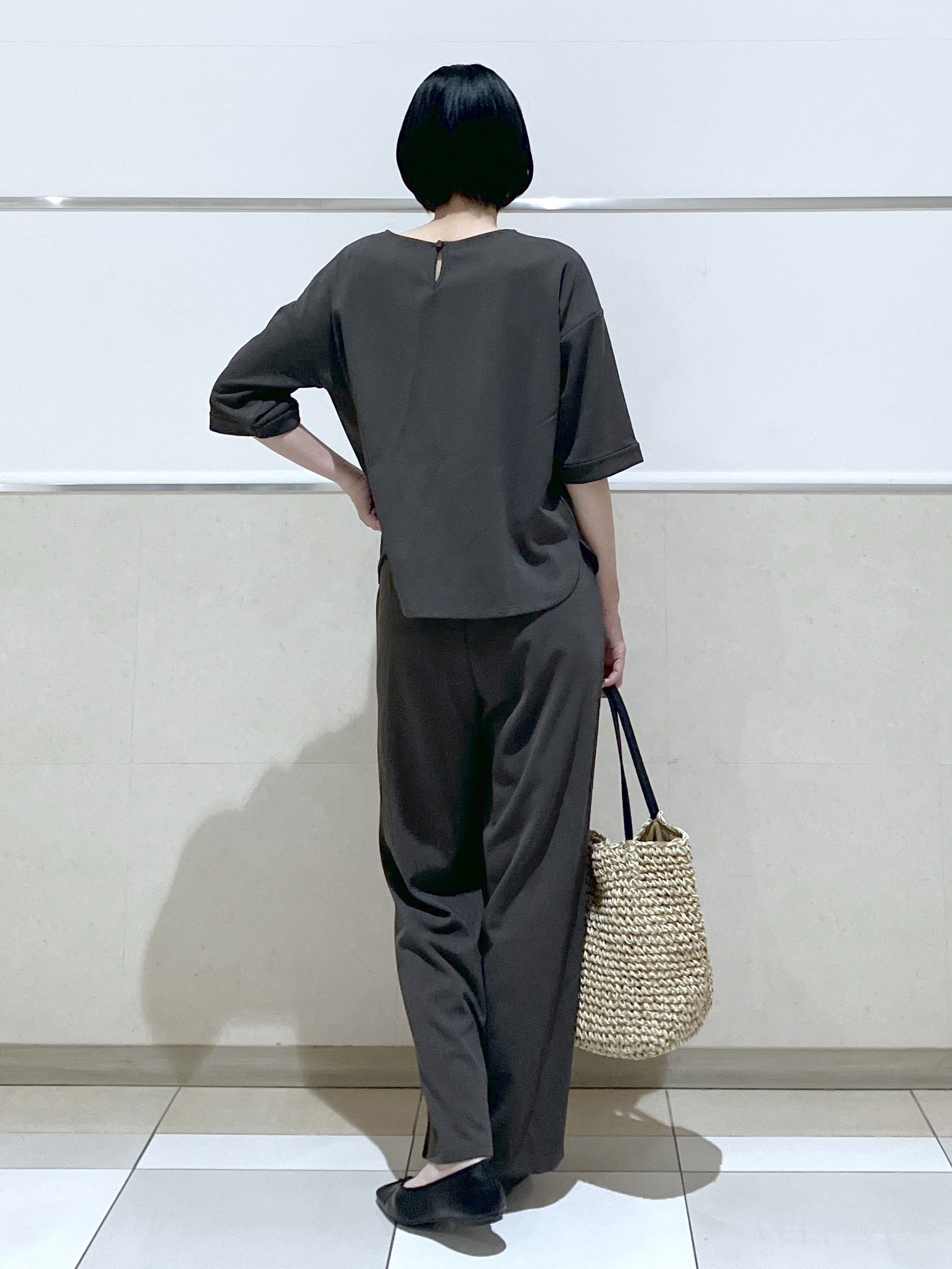 eriko さんの「Dessin｜【2点セット/洗える】ジョーゼットセットアップ」を使ったコーディネート