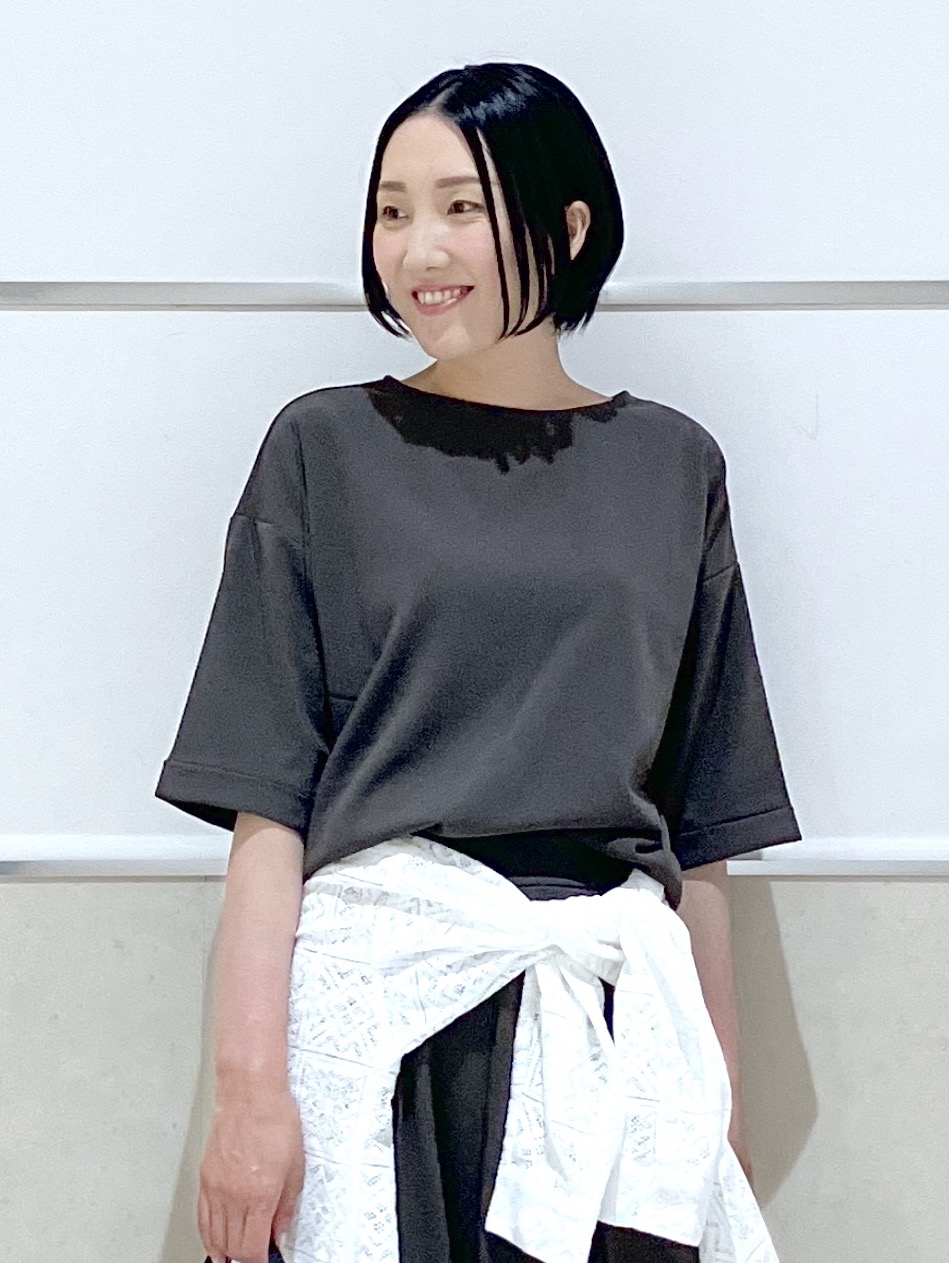 eriko さんの「Dessin｜【2点セット/洗える】ジョーゼットセットアップ」を使ったコーディネート