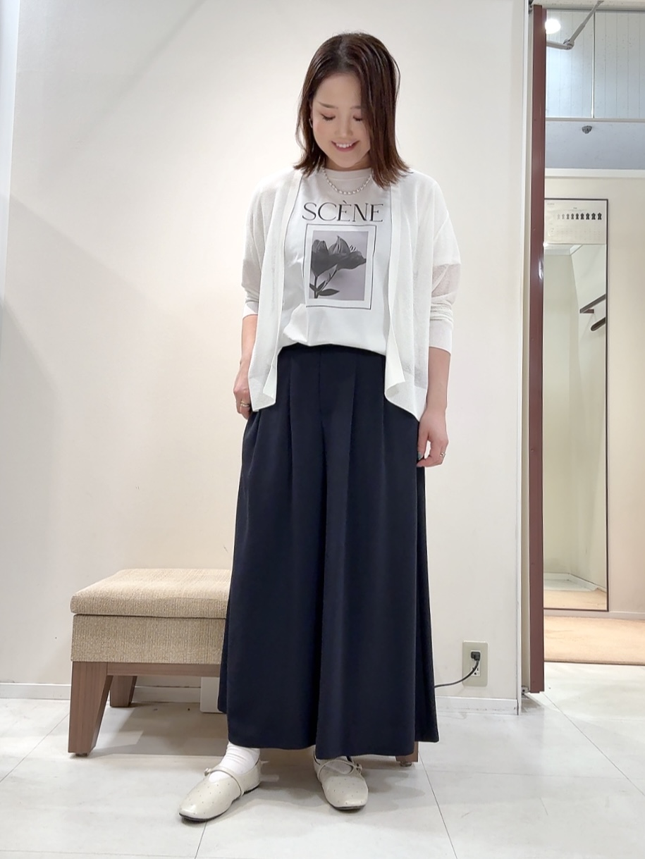YUIさんの「UNTITLED｜【日除け・冷房対策に】コットンリネンカーディガン」を使ったコーディネート