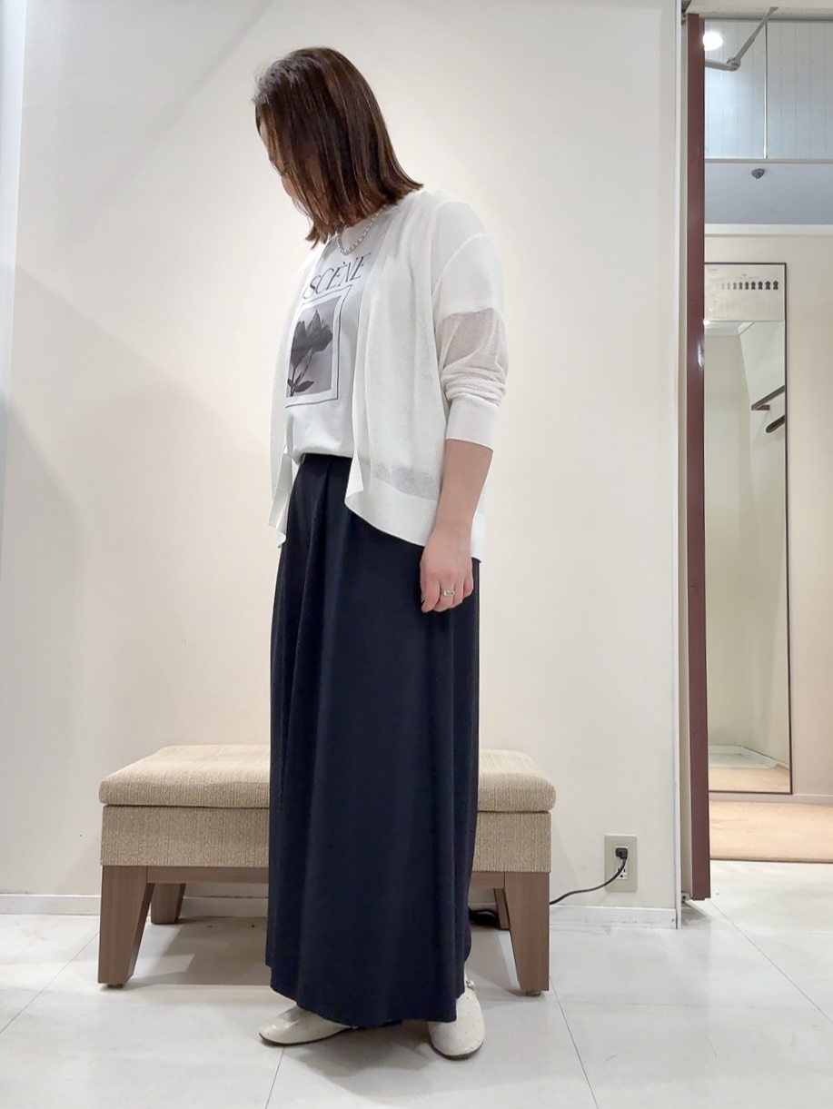 YUIさんの「UNTITLED｜【日除け・冷房対策に】コットンリネンカーディガン」を使ったコーディネート