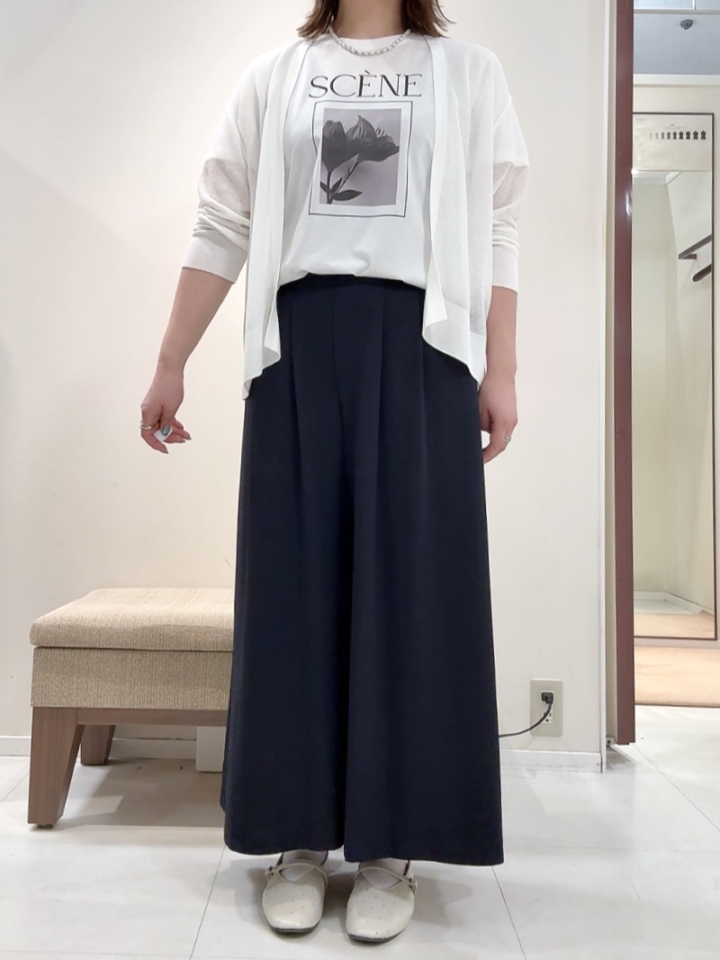 YUIさんの「UNTITLED｜【日除け・冷房対策に】コットンリネンカーディガン」を使ったコーディネート