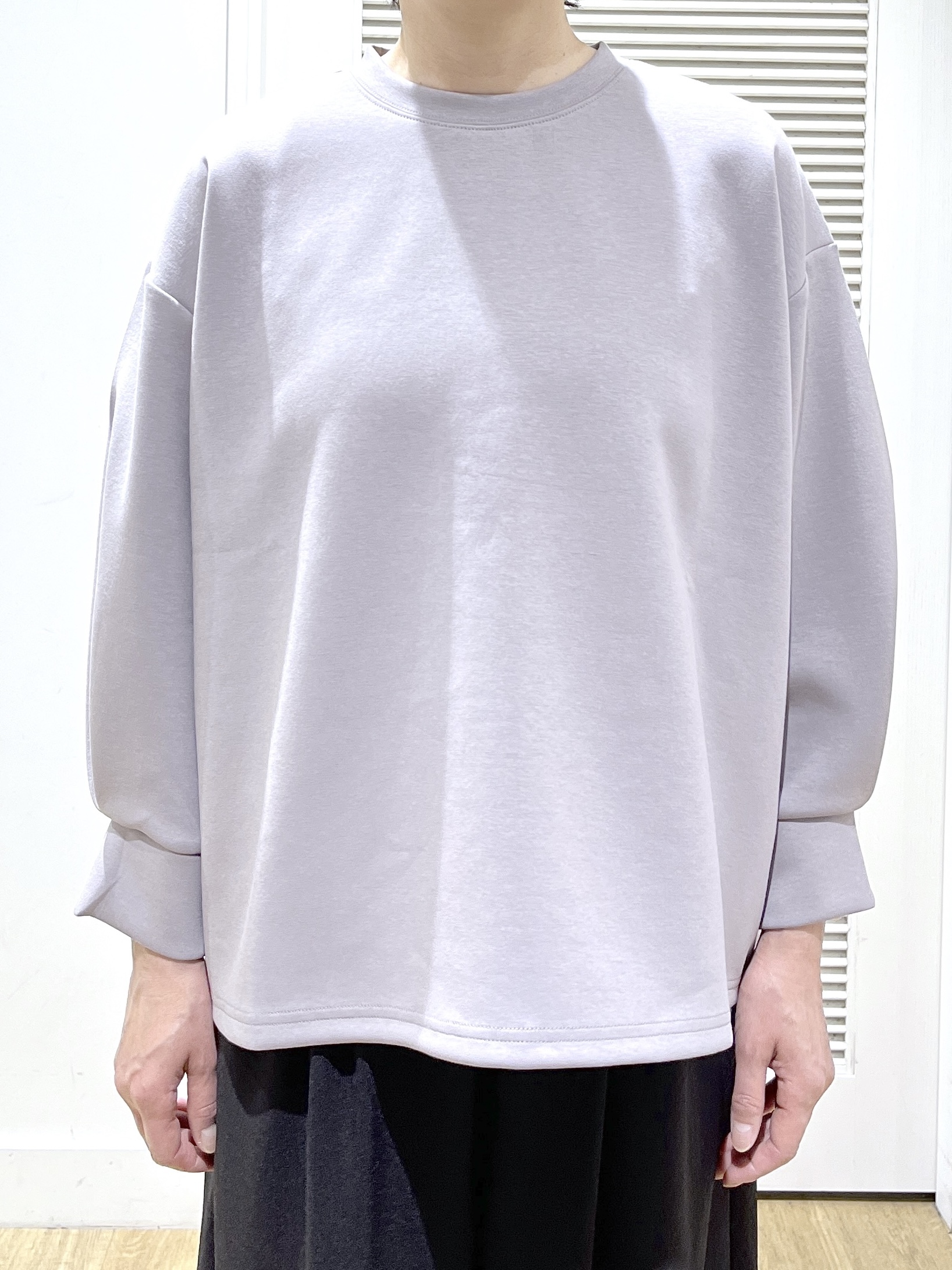 Miyazakiさんの「Dessin｜【洗える】8分袖ボンディングカットソー」を使ったコーディネート