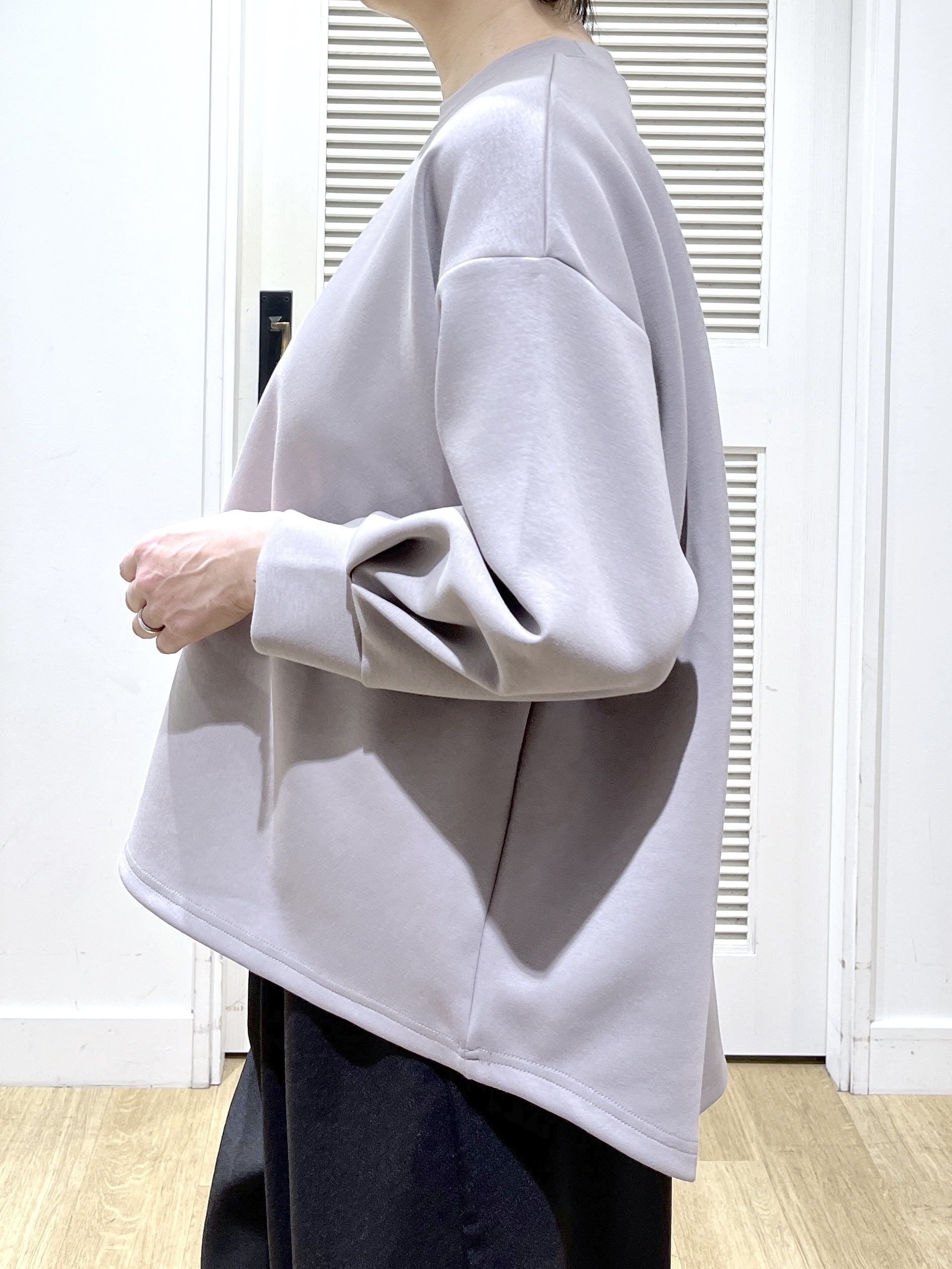 Miyazakiさんの「Dessin｜【洗える】8分袖ボンディングカットソー」を使ったコーディネート