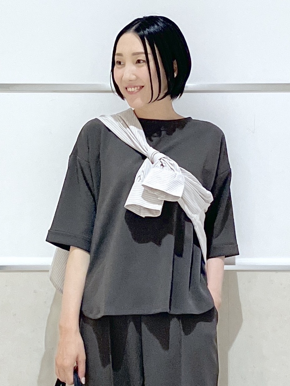 eriko さんの「Dessin｜【2点セット/洗える】ジョーゼットセットアップ」を使ったコーディネート
