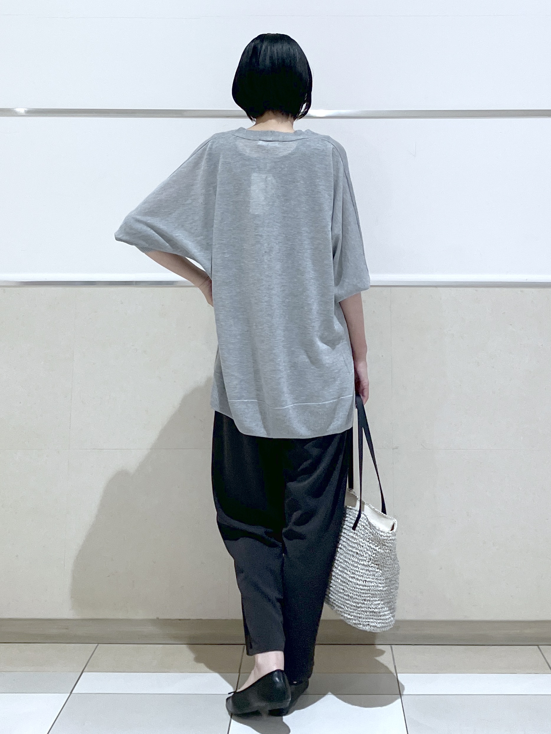 eriko さんの「Dessin｜【吸汗速乾/洗える】リラクシーキャミサロペット」を使ったコーディネート