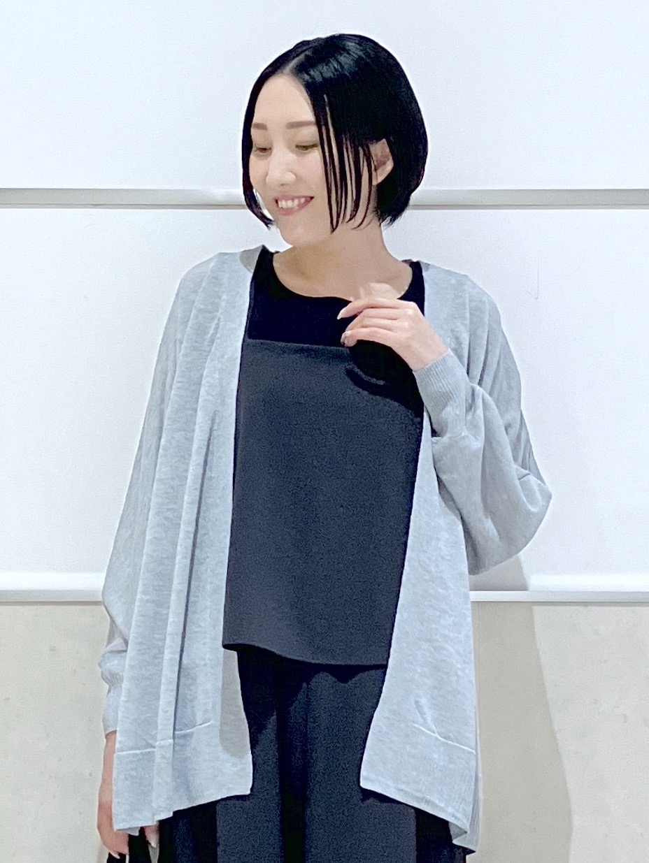 eriko さんの「Dessin｜【吸汗速乾/洗える】リラクシーキャミサロペット」を使ったコーディネート
