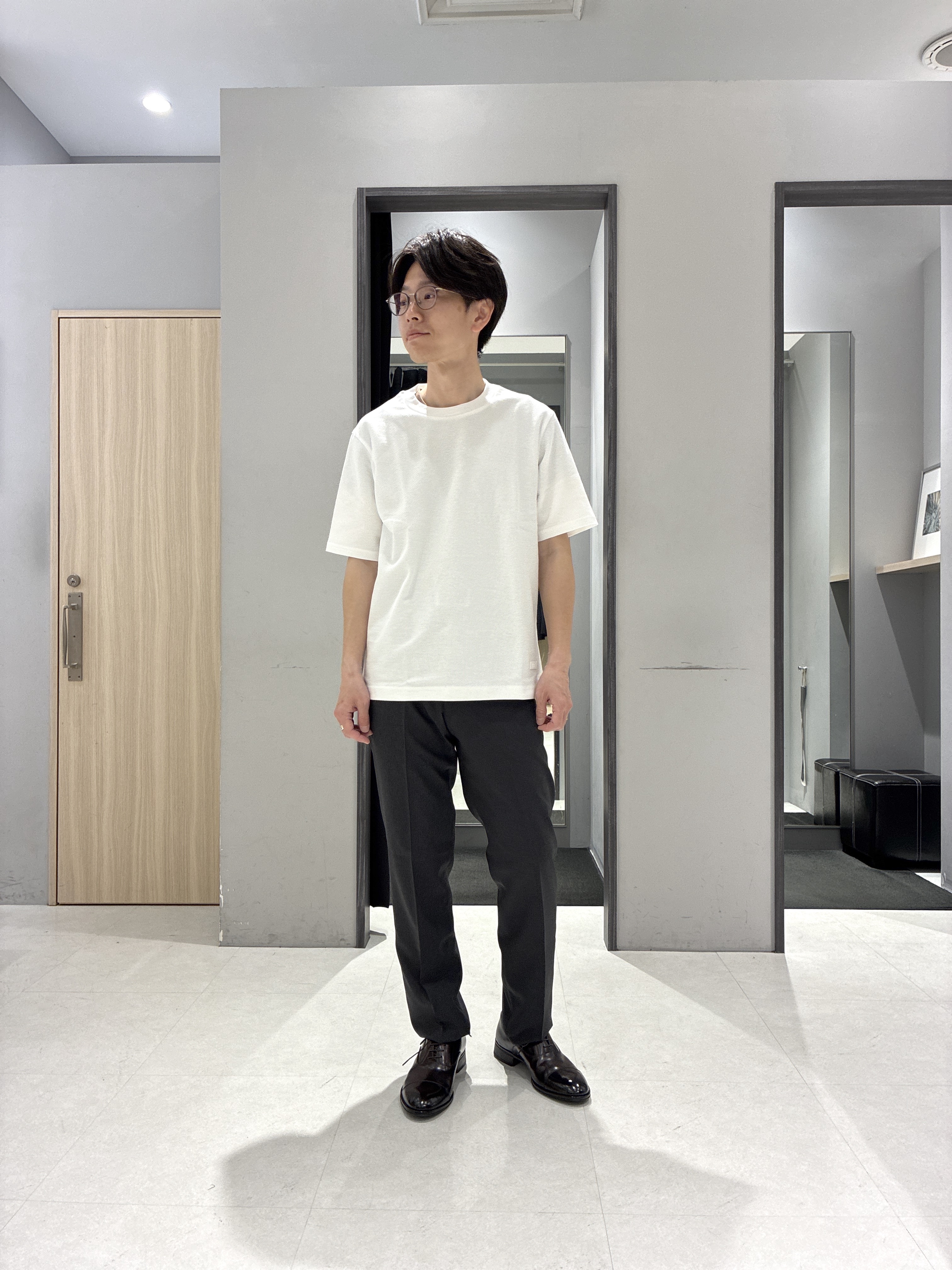 わいずみさんの「TAKEO KIKUCHI｜【Begin5月号掲載/通気性】トリコットサッカー ジャケット」を使ったコーディネート