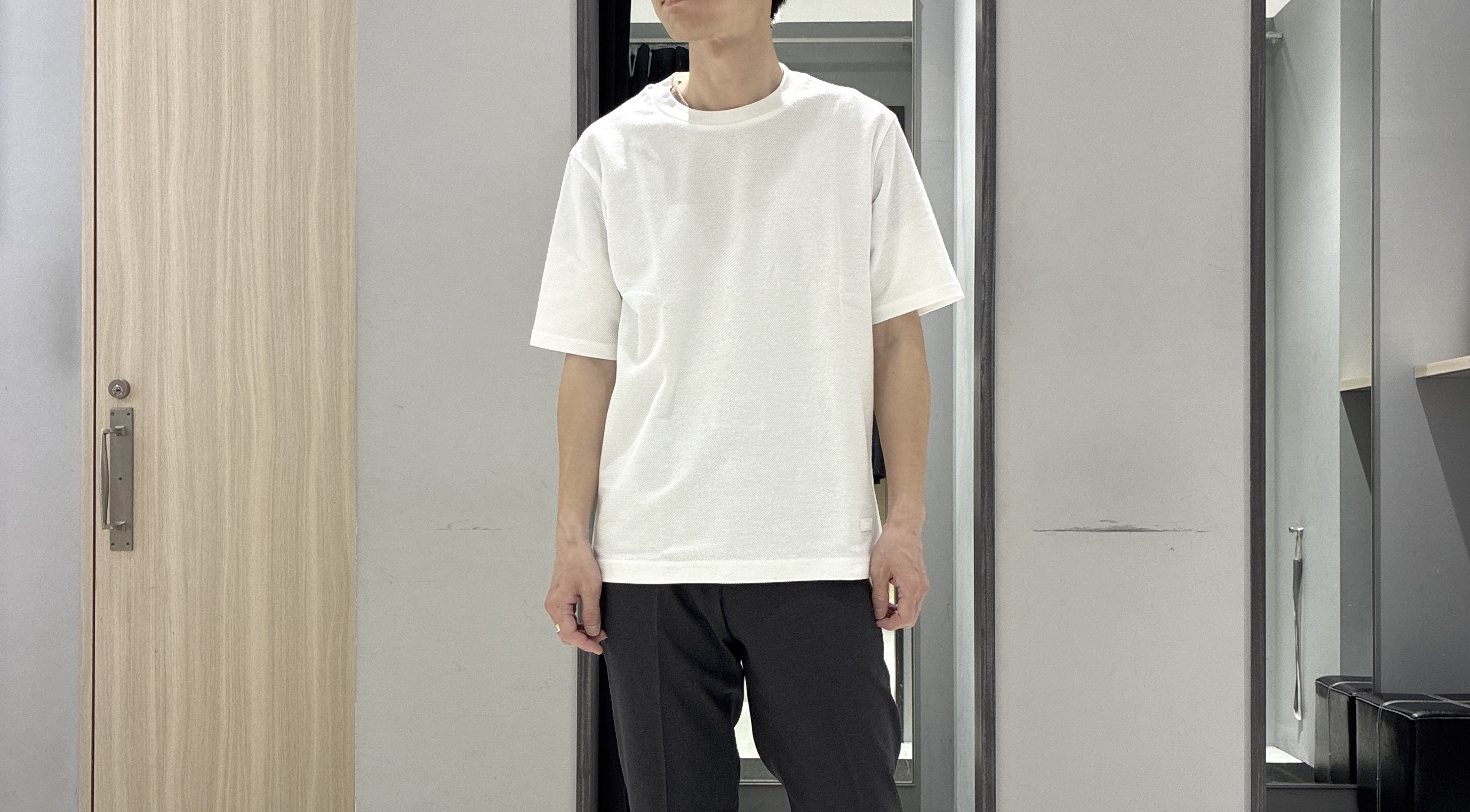 わいずみさんの「TAKEO KIKUCHI｜【Begin5月号掲載/通気性】トリコットサッカー ジャケット」を使ったコーディネート
