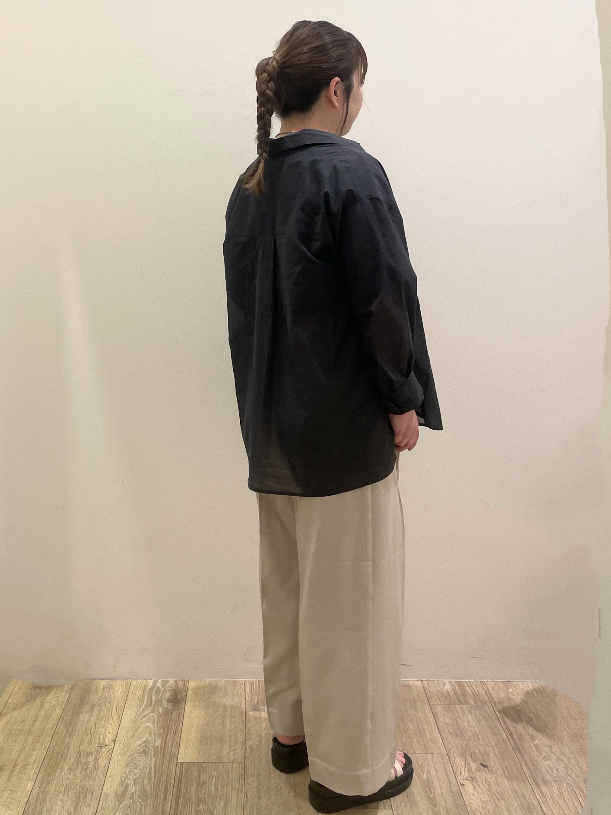 Keiさんの「index｜シアーローンシャツ【洗濯機OK】」を使ったコーディネート
