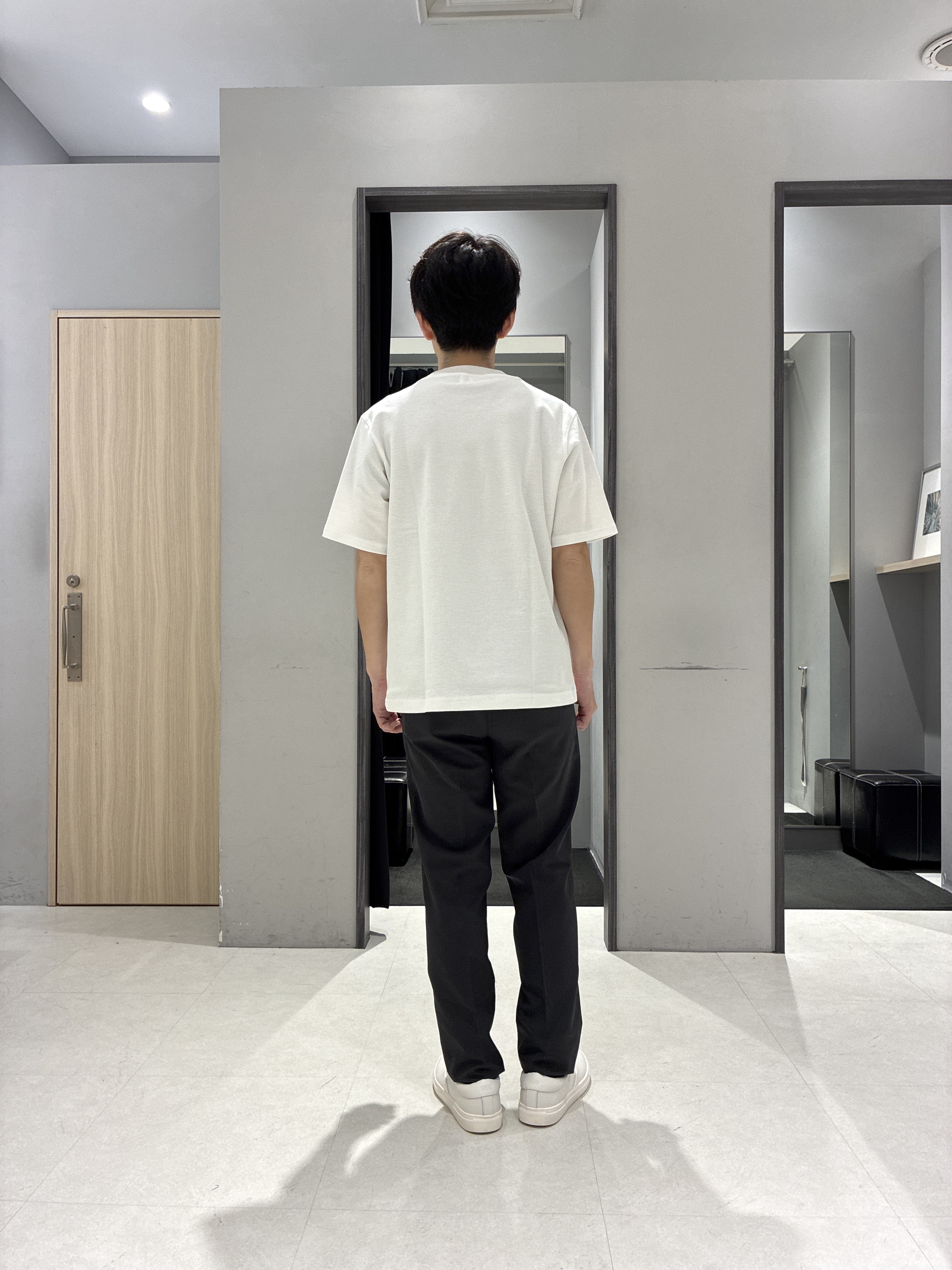 わいずみさんの「TAKEO KIKUCHI｜【接触冷感】ハイブリッド リネン 七分袖シャツ」を使ったコーディネート