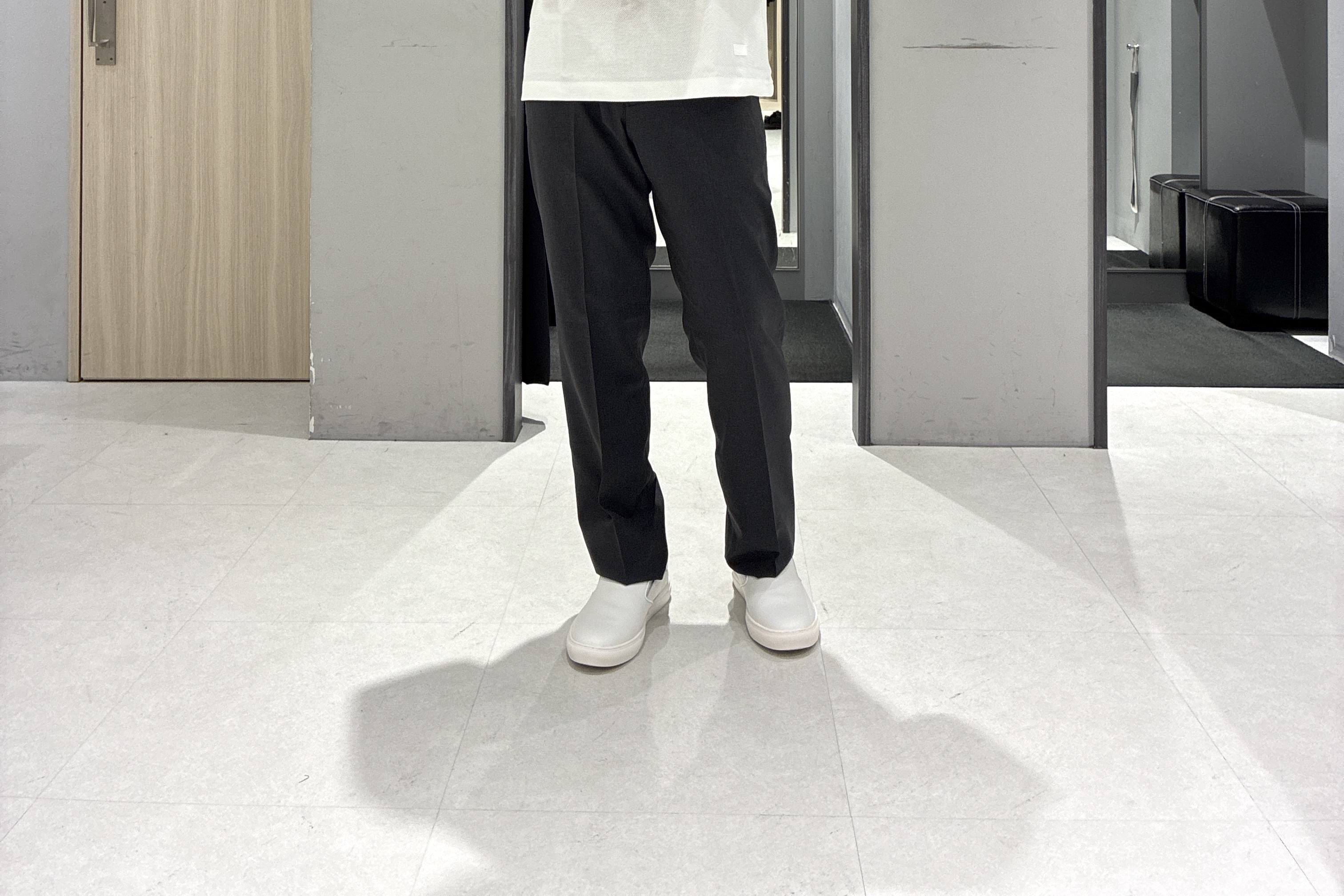 わいずみさんの「TAKEO KIKUCHI｜【接触冷感】ハイブリッド リネン 七分袖シャツ」を使ったコーディネート