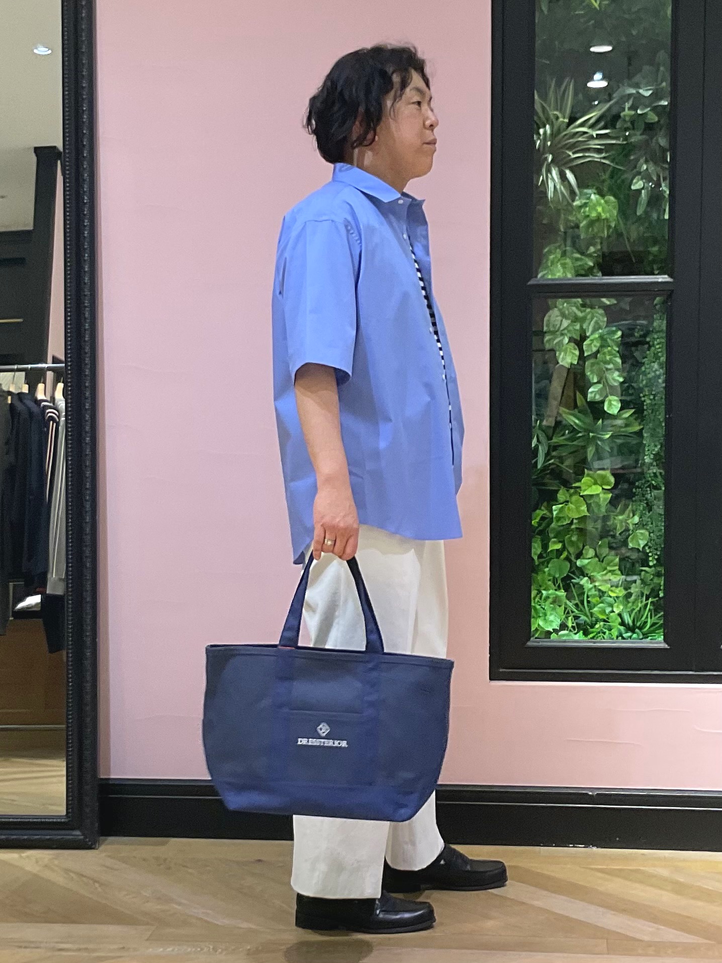 Nagaseさんの「DRESSTERIOR｜【干場義雅&times;DRESSTERIOR/再入荷】シドグラスシャツ」を使ったコーディネート