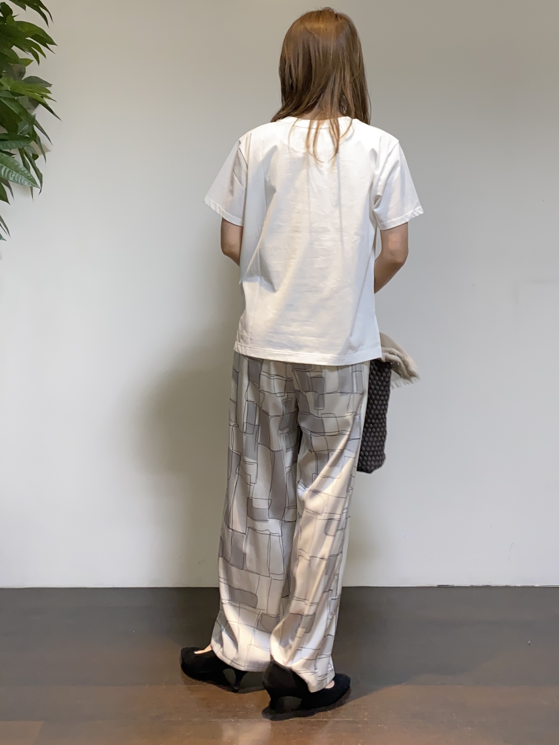 tomoさんの「UNTITLED｜◆【セットアップ可/はっ水】シャイニータイプライターブルゾン」を使ったコーディネート