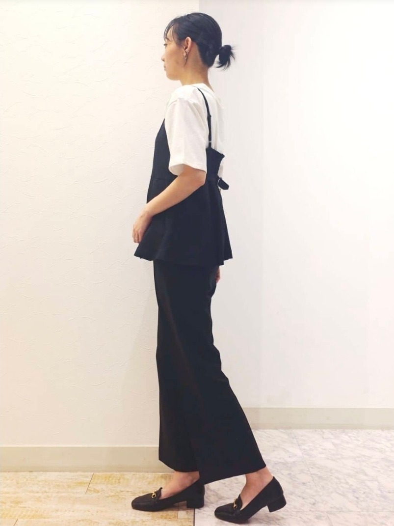 ケイさんの「grove｜【カセット服】リネンライク ペプラムビスチェ」を使ったコーディネート
