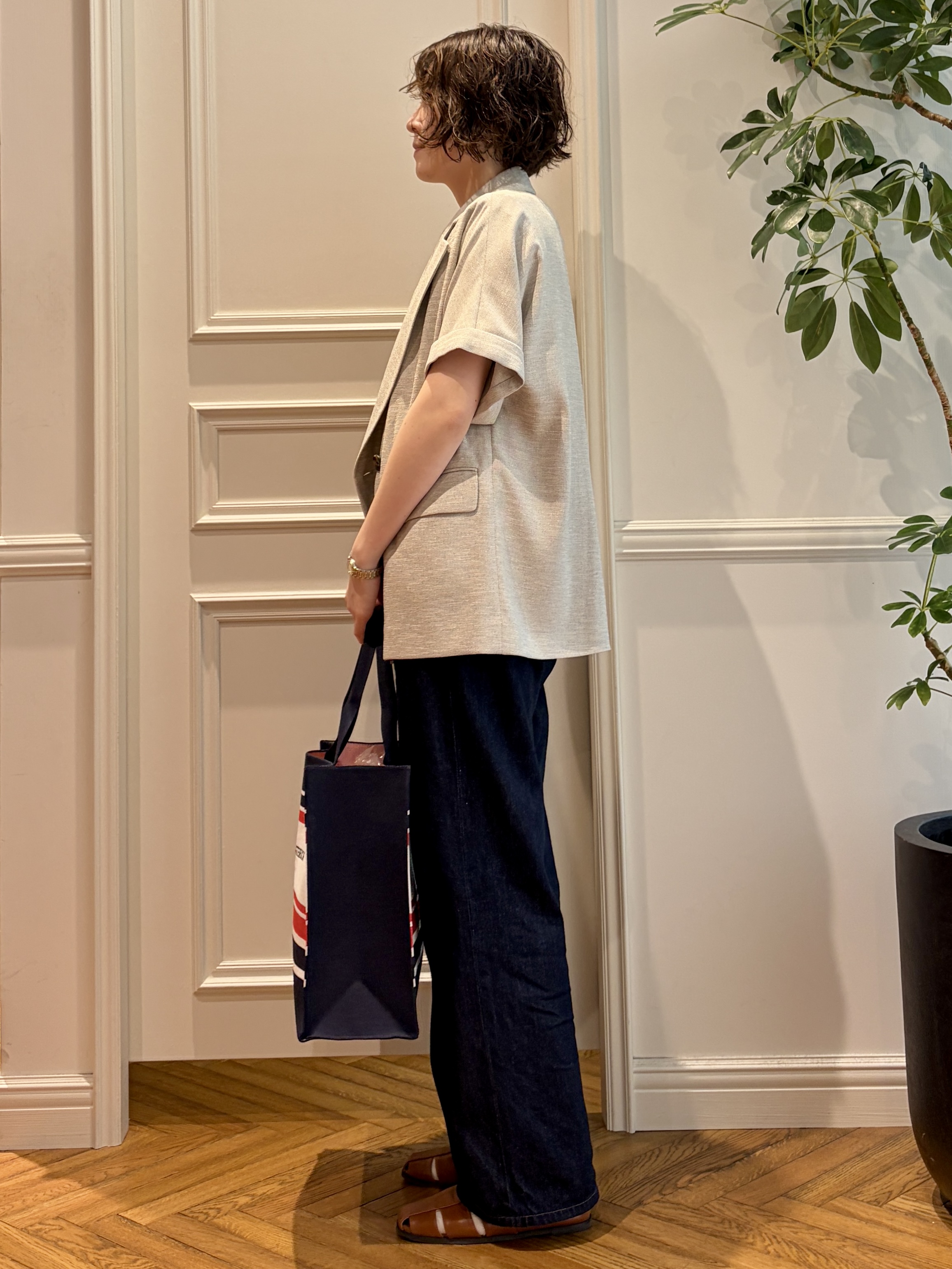 nakaoさんの「DRESSTERIOR｜GOOD ROCK SPEED（グッドロックスピード）【別注】ミッキーTシャツ」を使ったコーディネート
