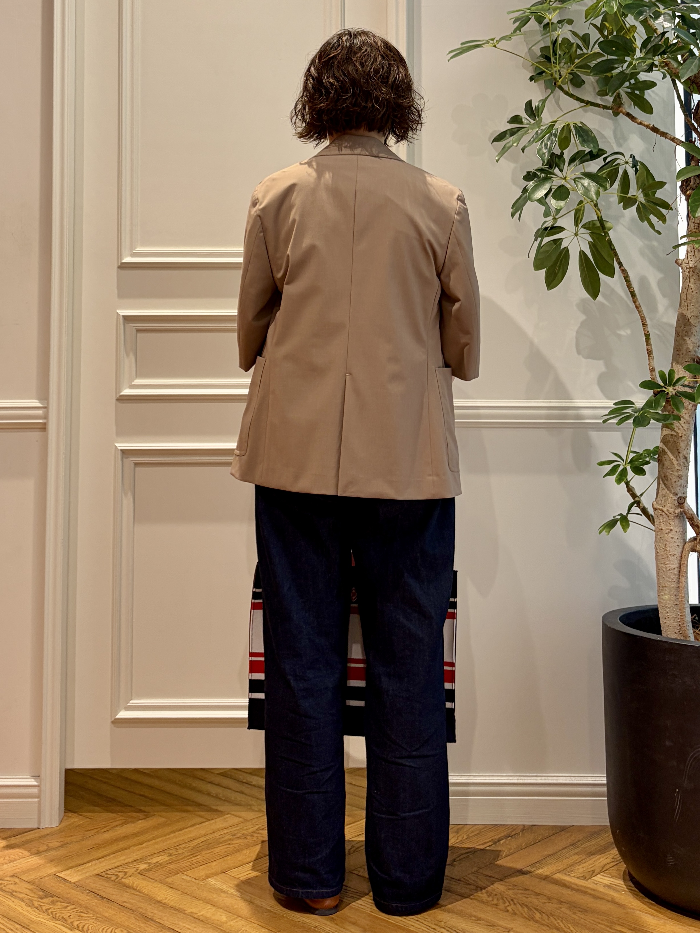 nakaoさんの「DRESSTERIOR｜【接触冷感/セットアップ可】 2WAYストレッチスリークオータージャケット」を使ったコーディネート