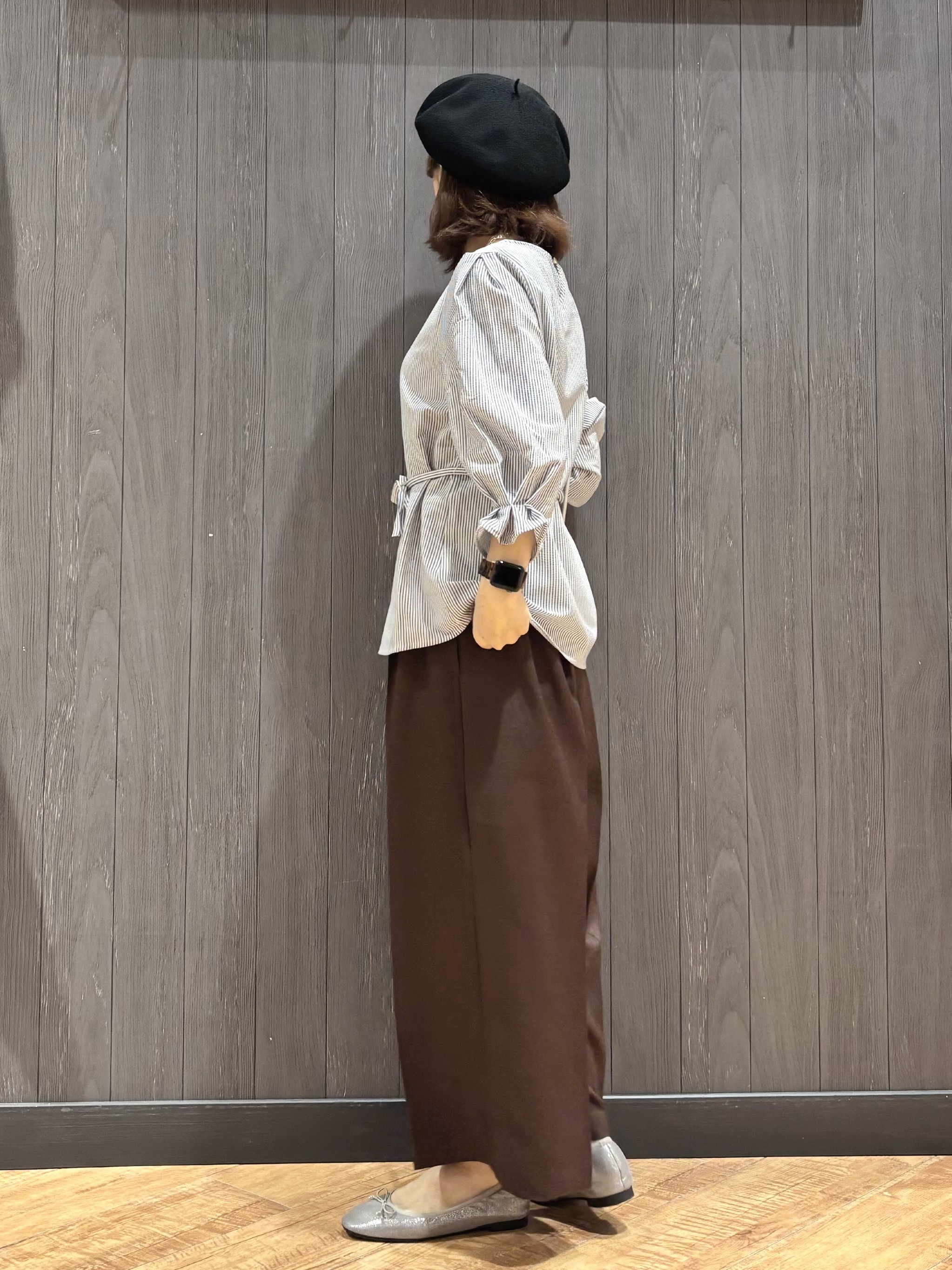 meiさんの「SHOO･LA･RUE｜【S-LL】ロープベルトが爽やか ガウチョパンツ」を使ったコーディネート