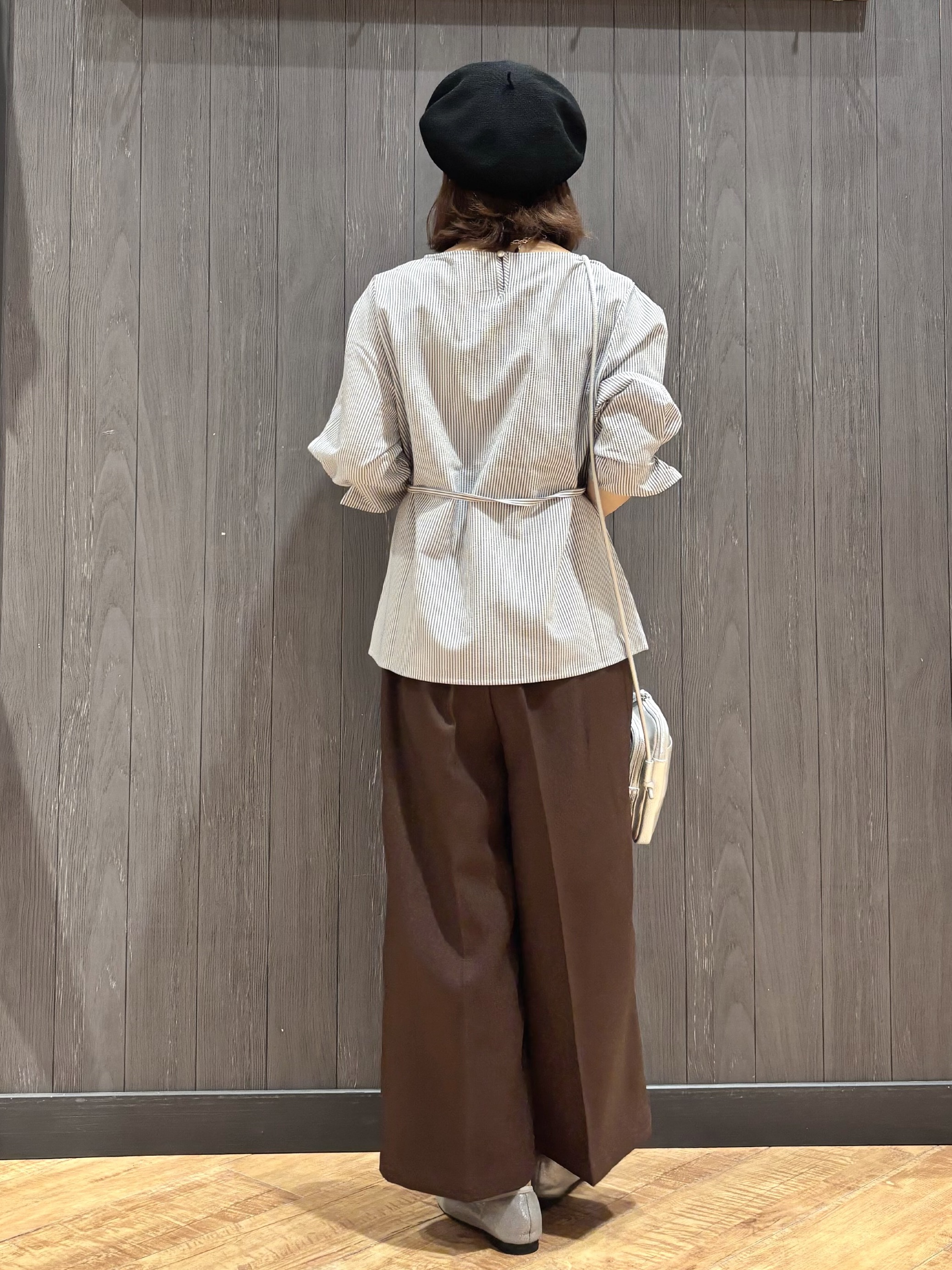 meiさんの「SHOO･LA･RUE｜【S-LL】ロープベルトが爽やか ガウチョパンツ」を使ったコーディネート