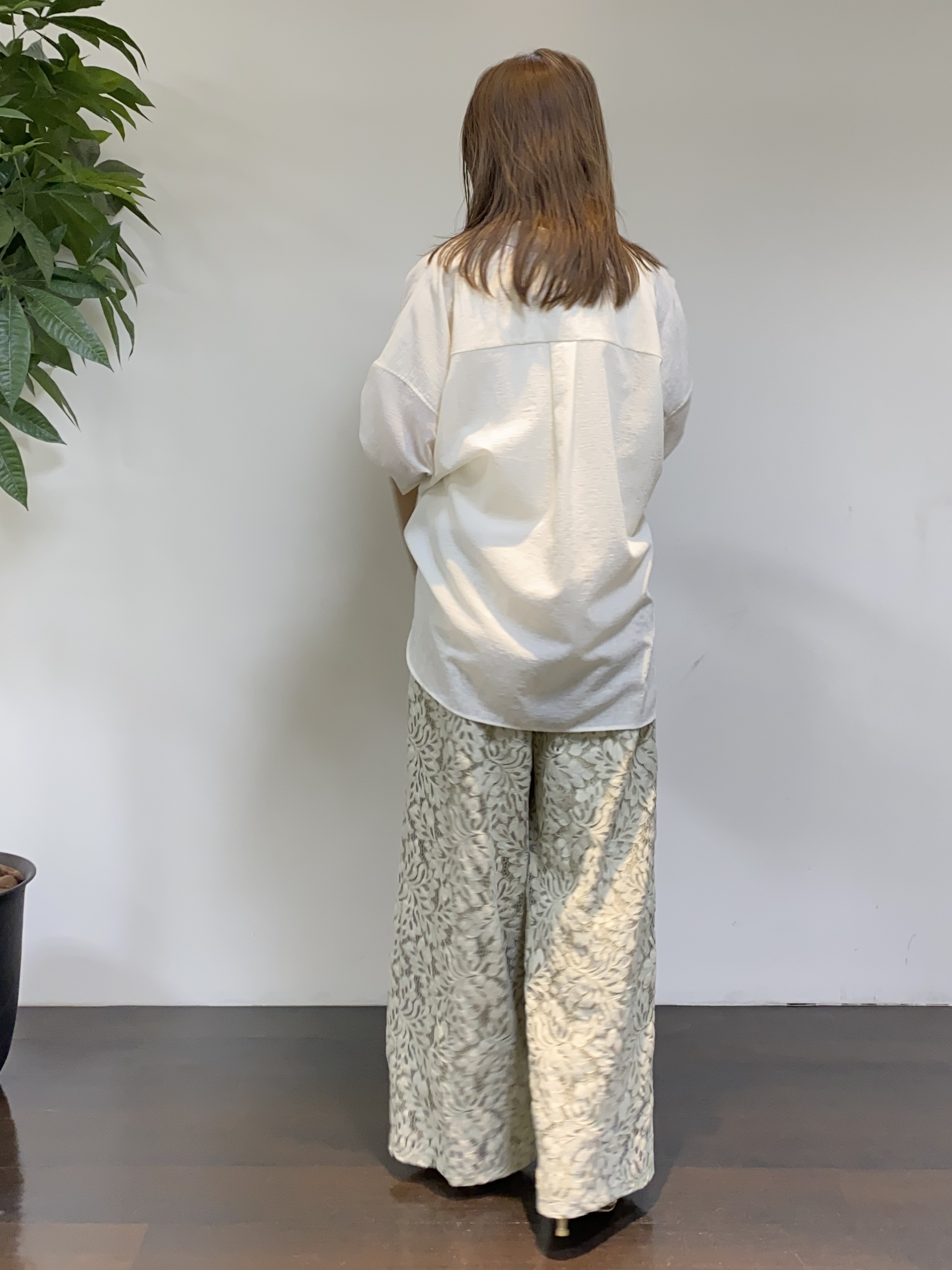 tomoさんの「UNTITLED｜◆【洗える/ストレッチ性】ダブルブレストジャケット」を使ったコーディネート