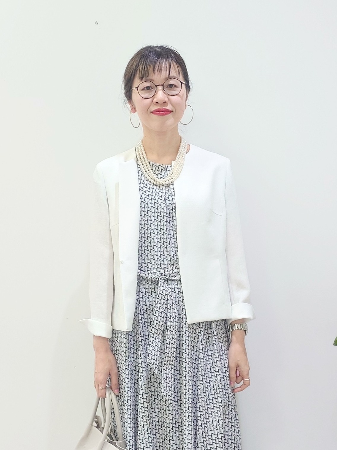 MUTSUKOさんの「UNTITLED｜【清涼感/洗える】ミニマルシルエットジャケット」を使ったコーディネート