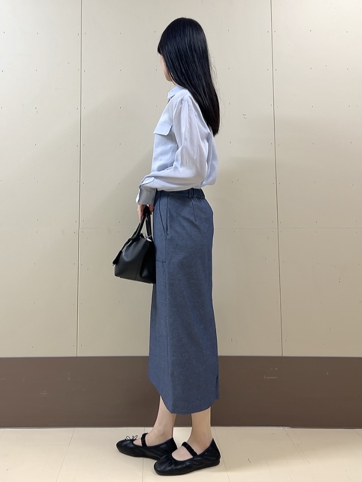 sechiさんの「UNTITLED｜【接触冷感】ドライタッチシャツ」を使ったコーディネート