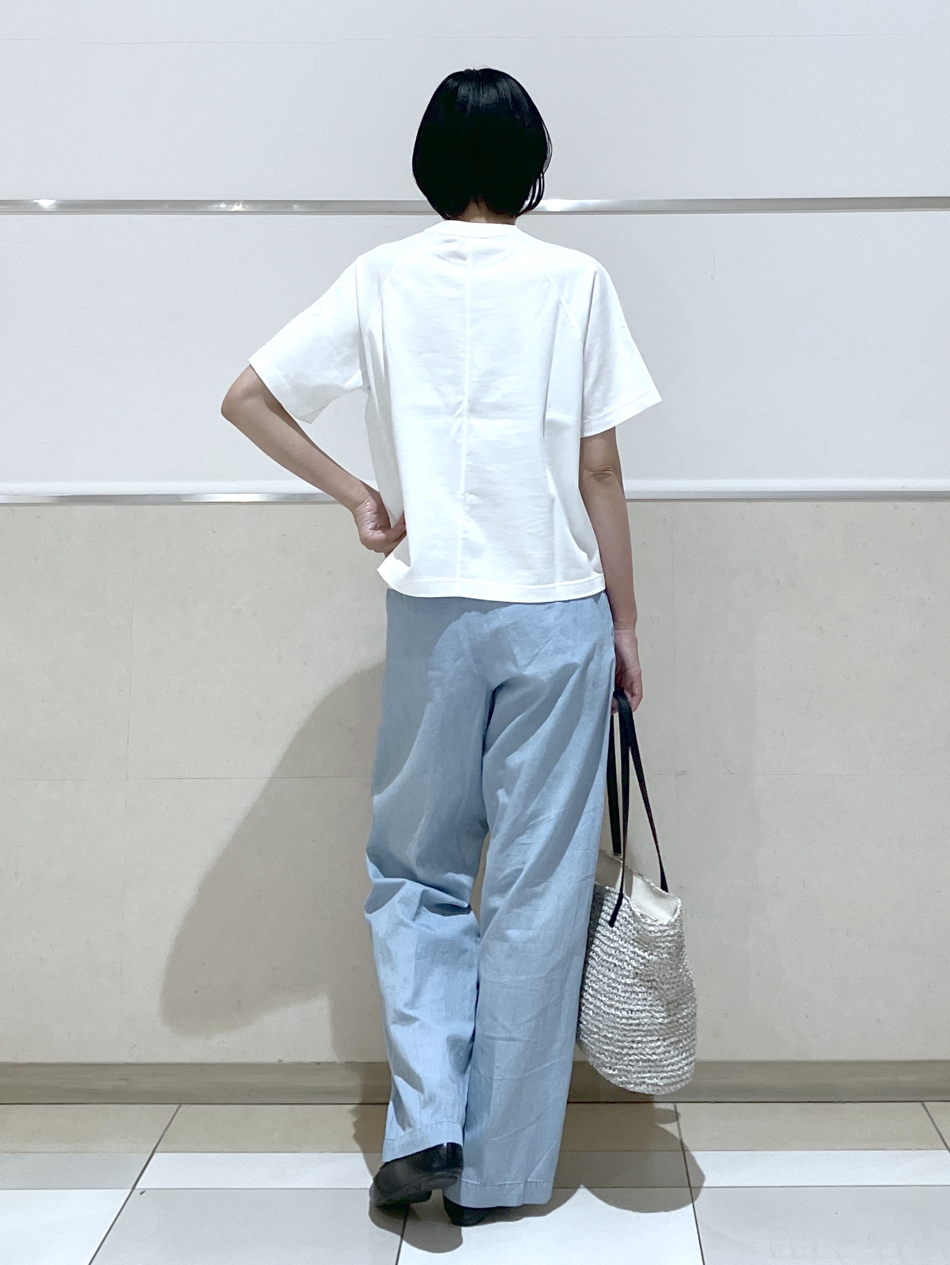 eriko さんの「Dessin｜【日本製】和歌山ローズペトールTシャツ」を使ったコーディネート