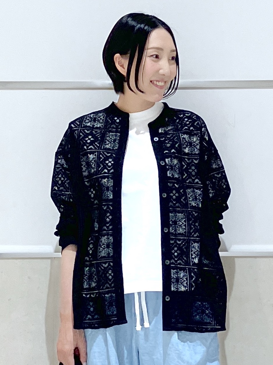 eriko さんの「Dessin｜【日本製】和歌山ローズペトールTシャツ」を使ったコーディネート