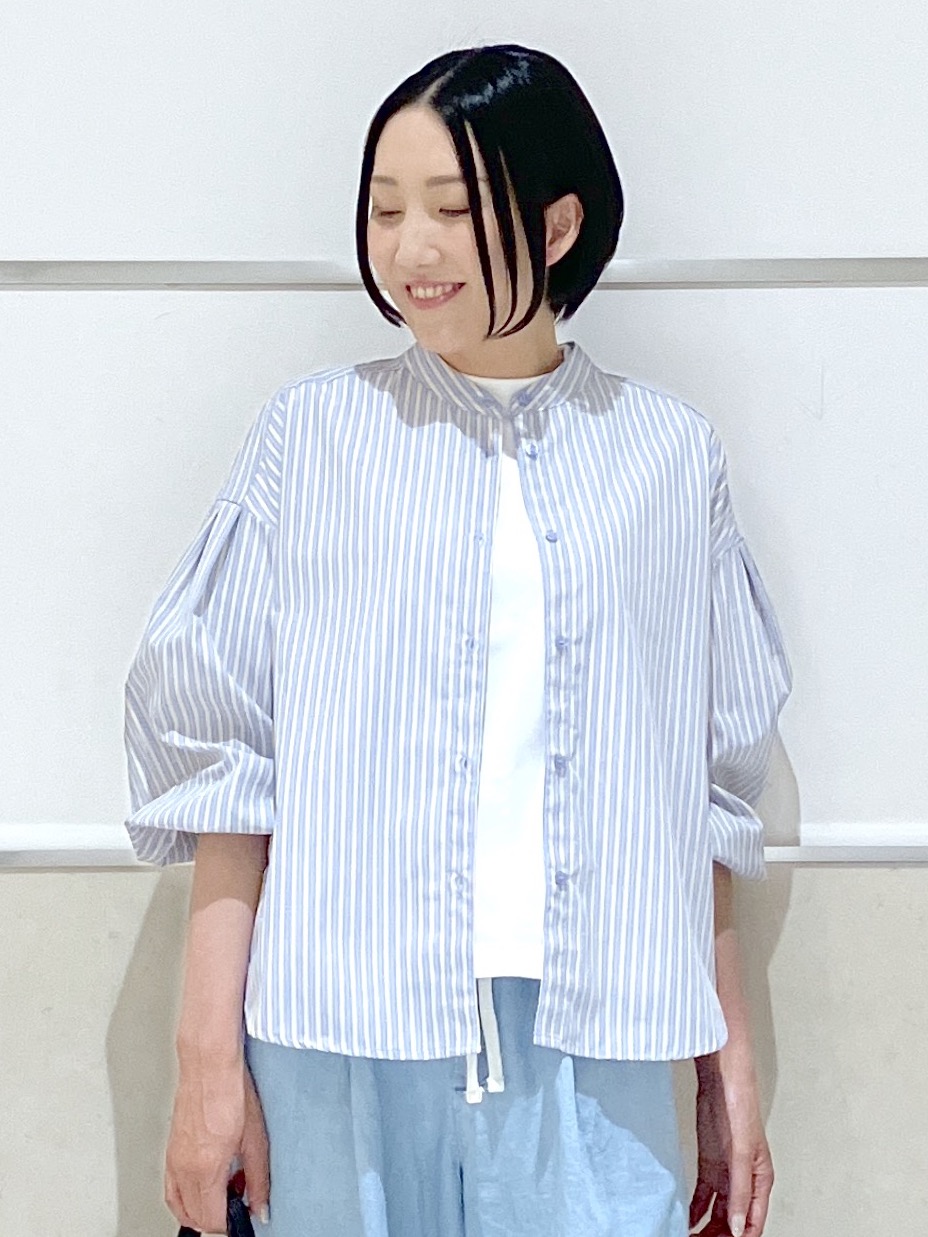 eriko さんの「Dessin｜【日本製】和歌山ローズペトールTシャツ」を使ったコーディネート