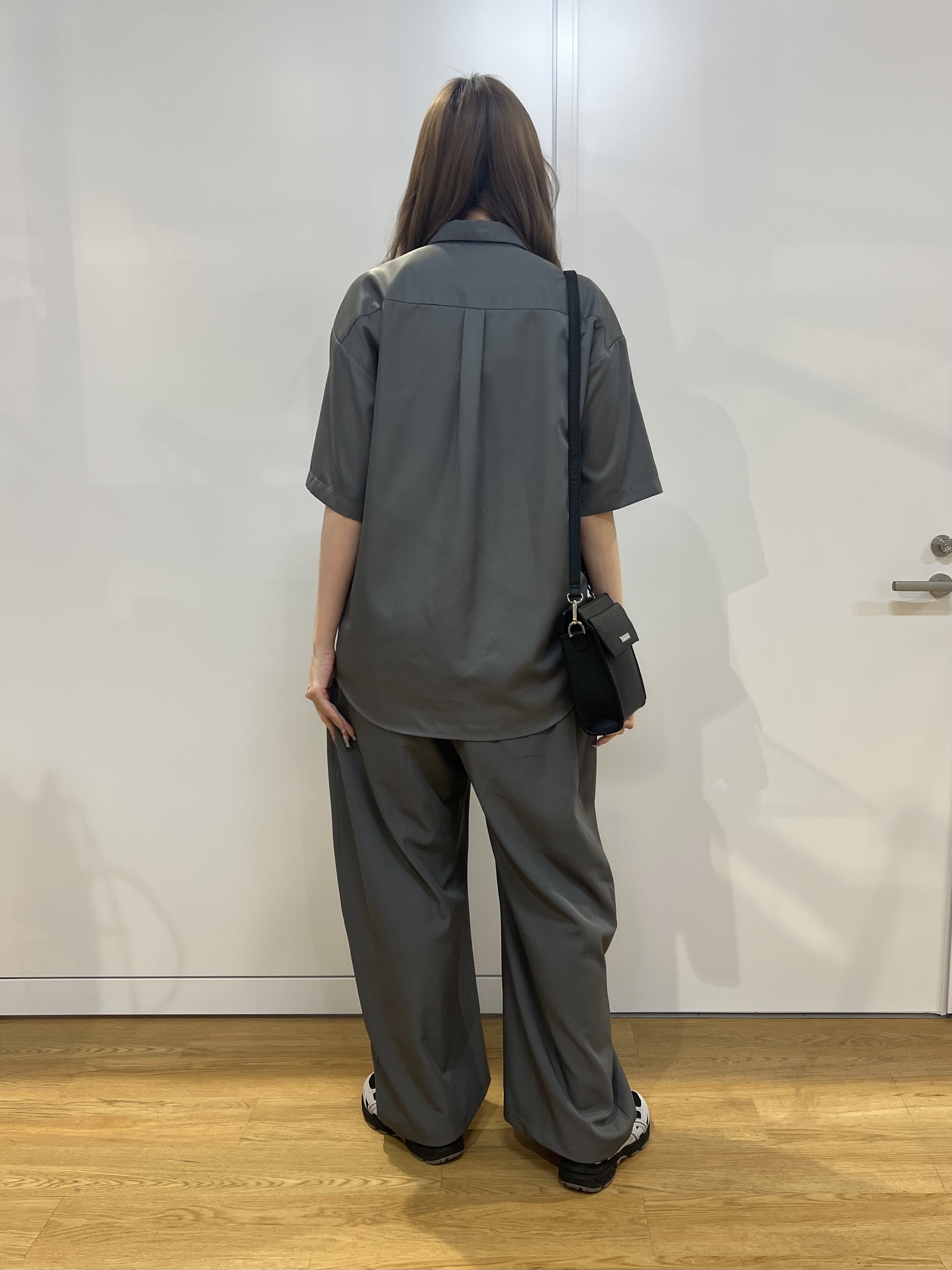 mさんの「tk.TAKEO KIKUCHI｜ダイヤゴナル半袖シャツ」を使ったコーディネート